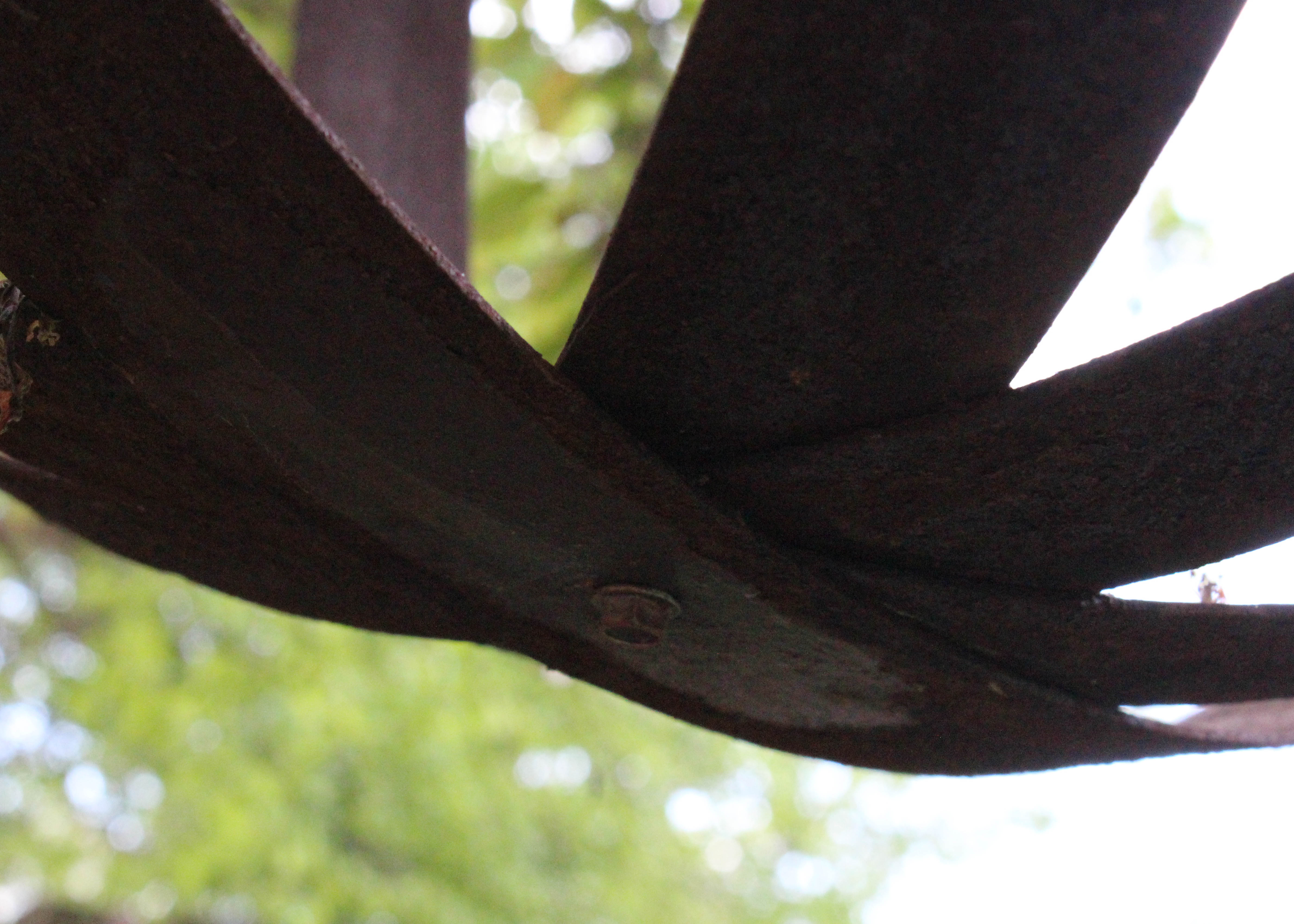 Wrought Iron Hanging Globe