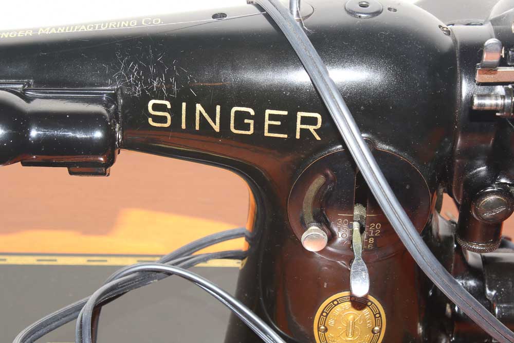 Vintage Singer Sewing Table