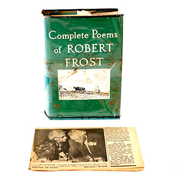 Signed Copy of "Complete Poems of Robert Frost"