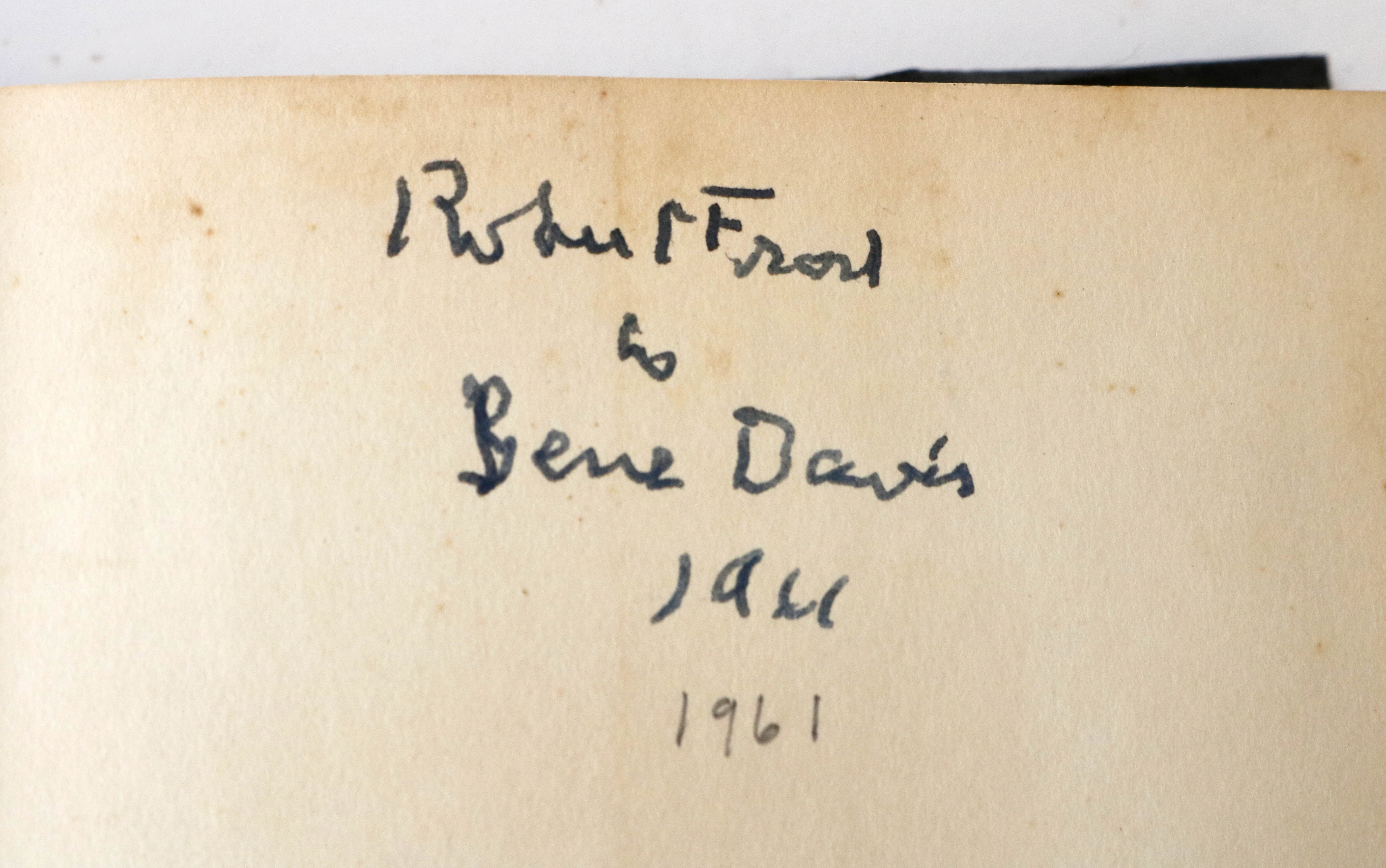 Signed Copy of "Complete Poems of Robert Frost"