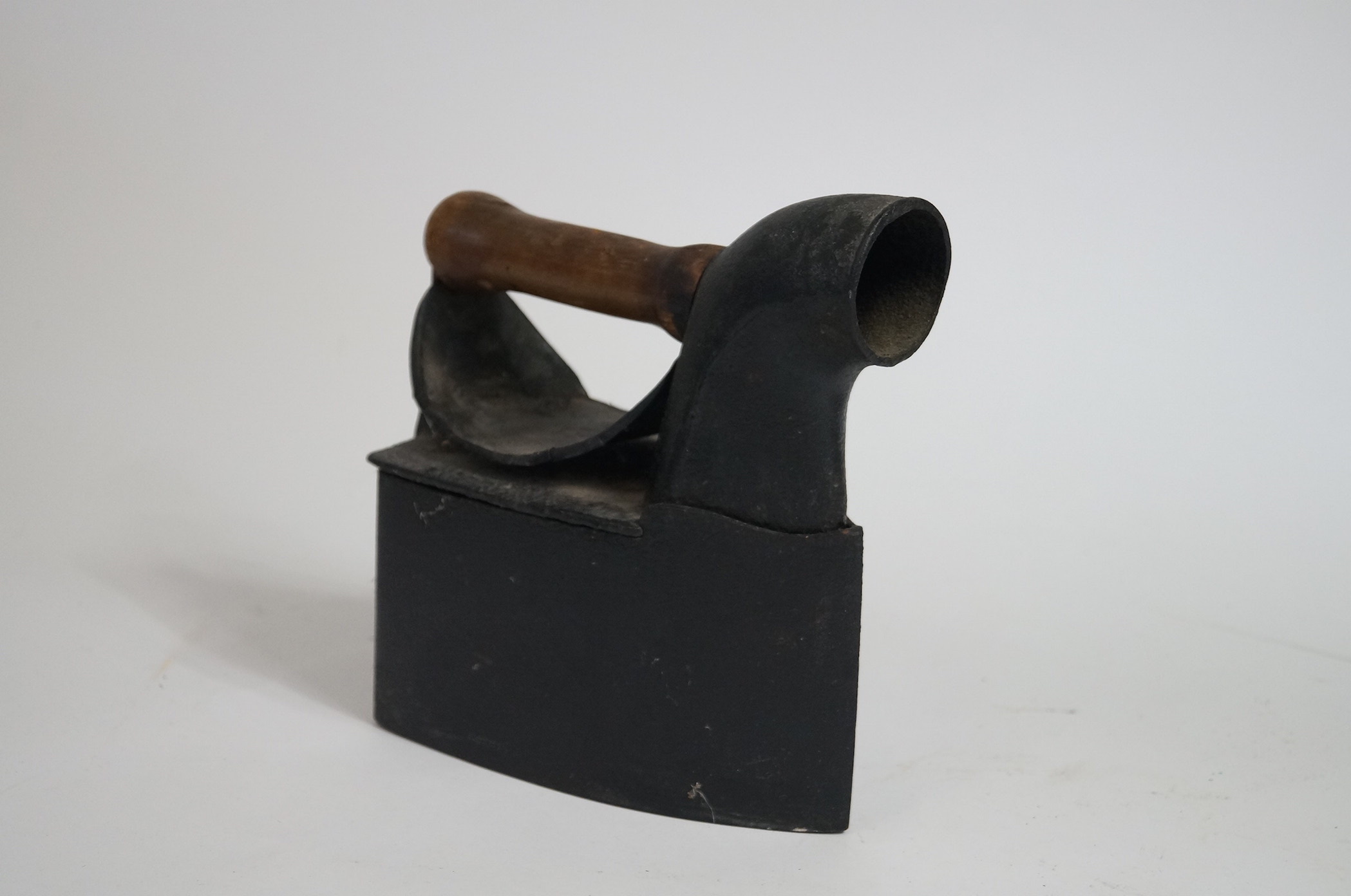 Antique Frame and Coal Iron