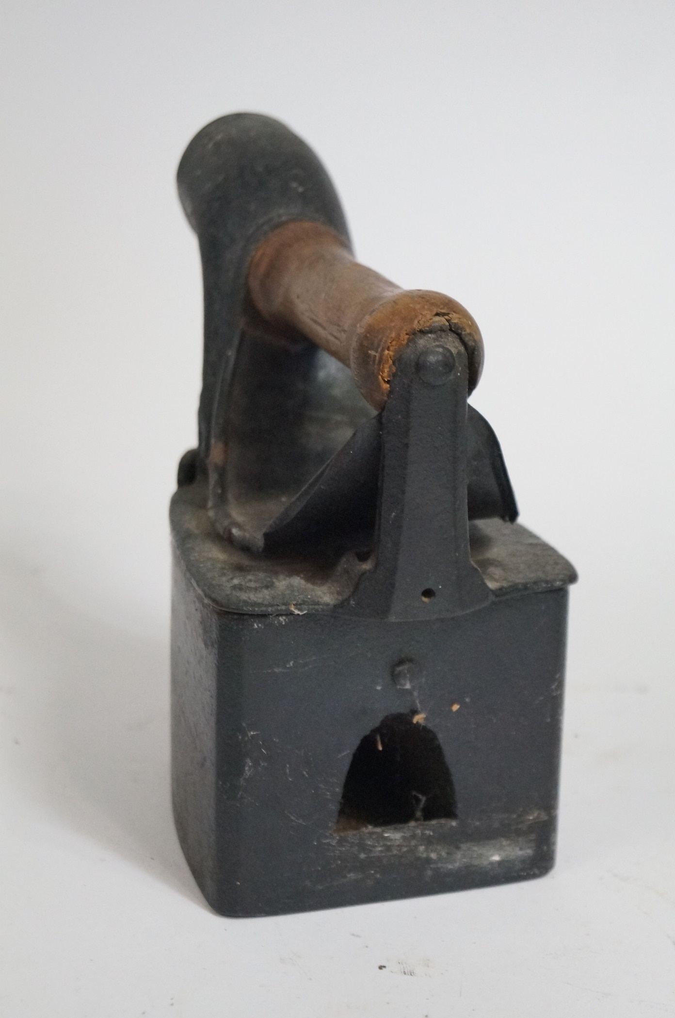 Antique Frame and Coal Iron