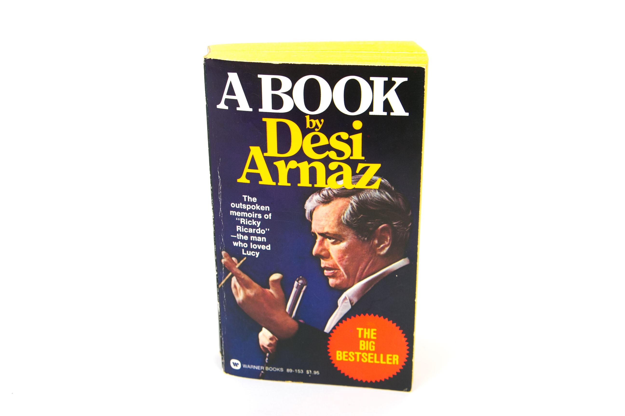 Autographed Desi Arnaz "A Book"