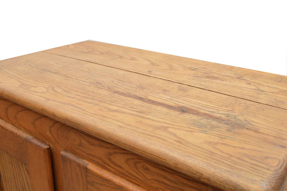 Antique Oak Ice Box