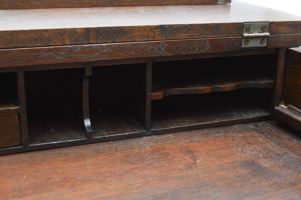 Antique Walnut Spinet Desk
