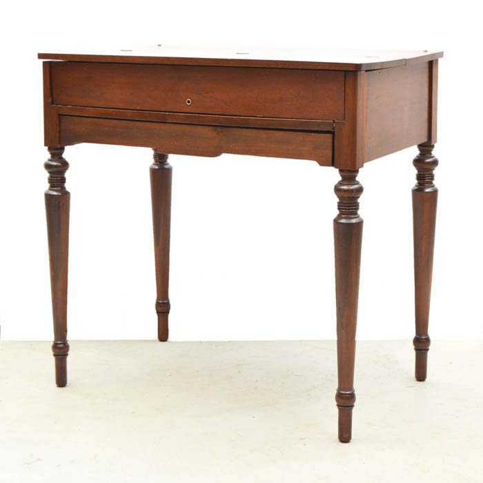 Antique Walnut Spinet Desk