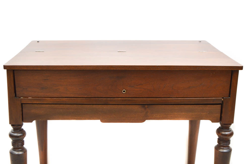 Antique Walnut Spinet Desk