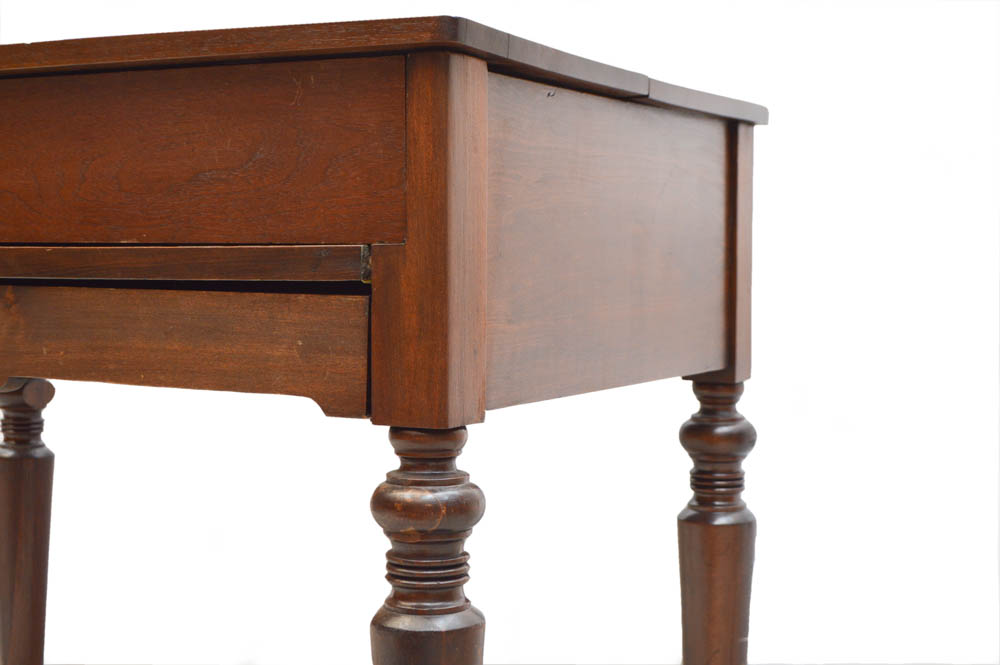 Antique Walnut Spinet Desk