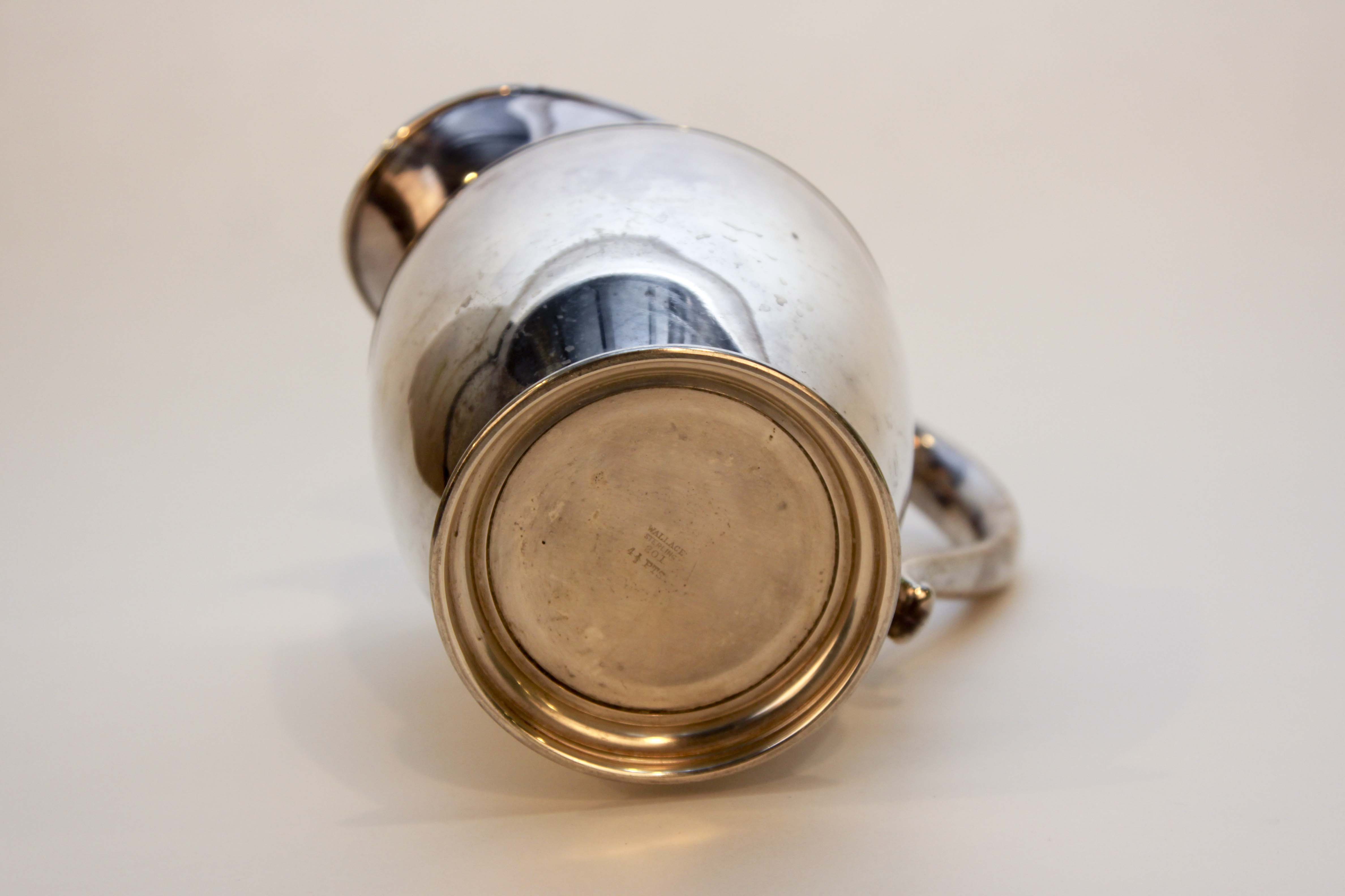 Wallace Sterling Silver Water Pitcher