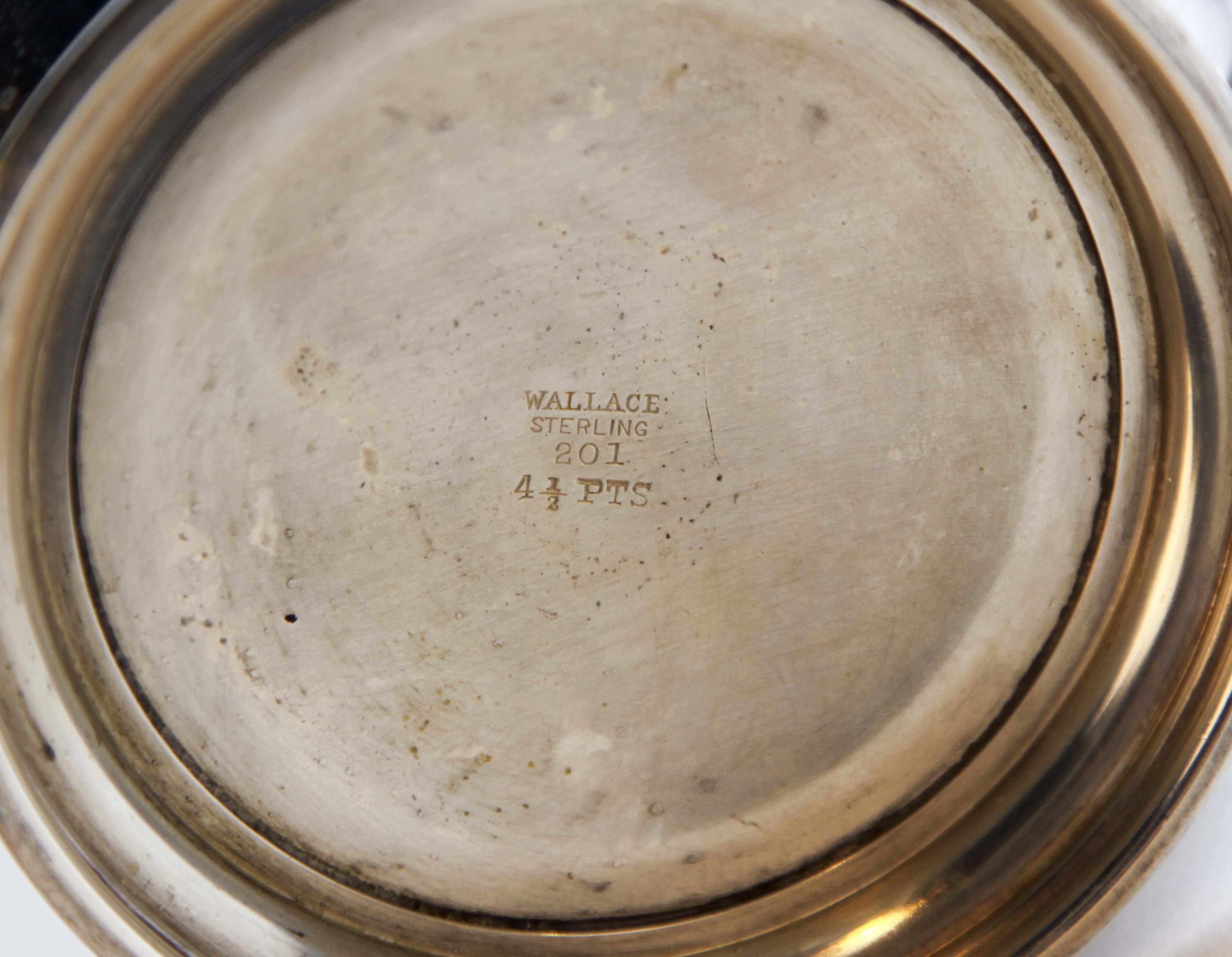 Wallace Sterling Silver Water Pitcher