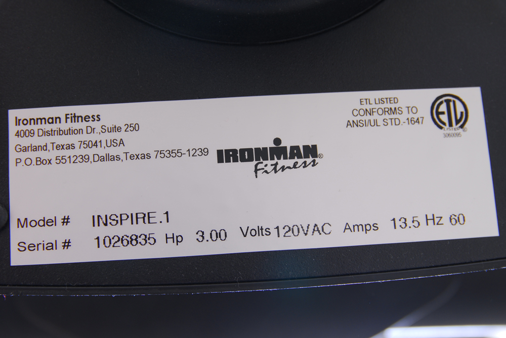 Ironman Inspire Treadmill