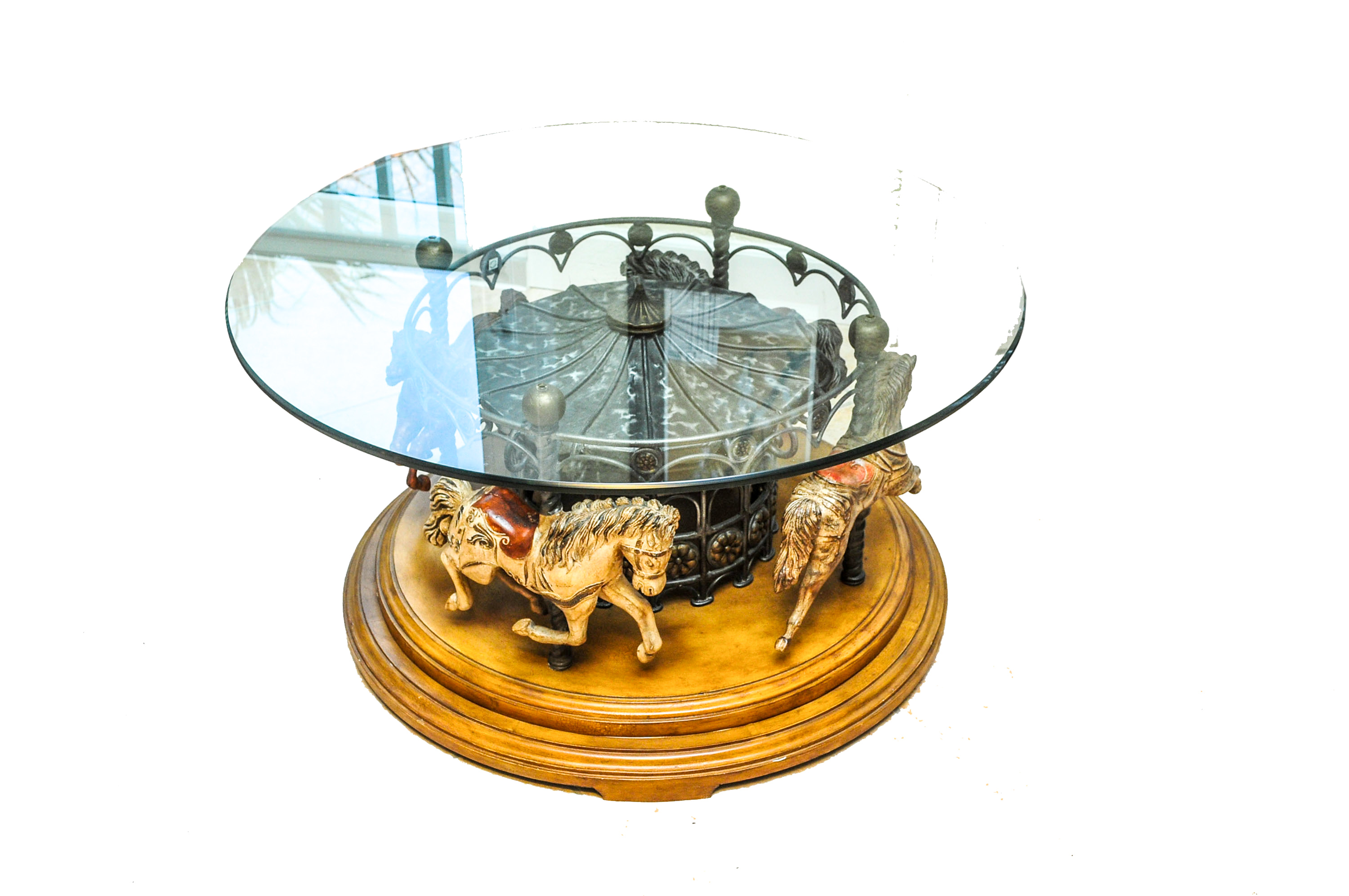 Carousel Horse Coffee Table