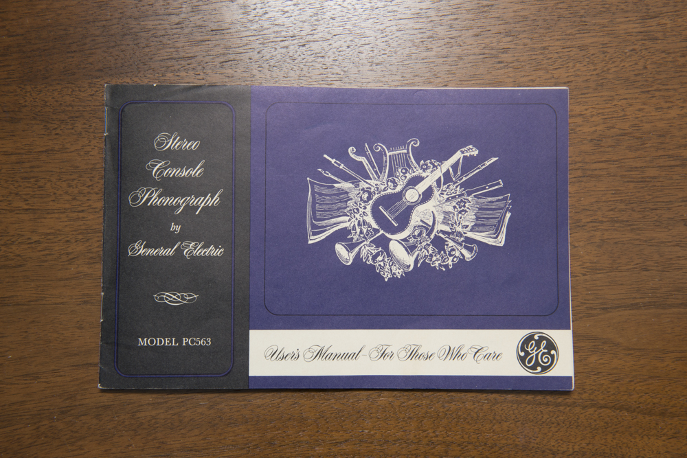 GE Stereo Console Phonograph