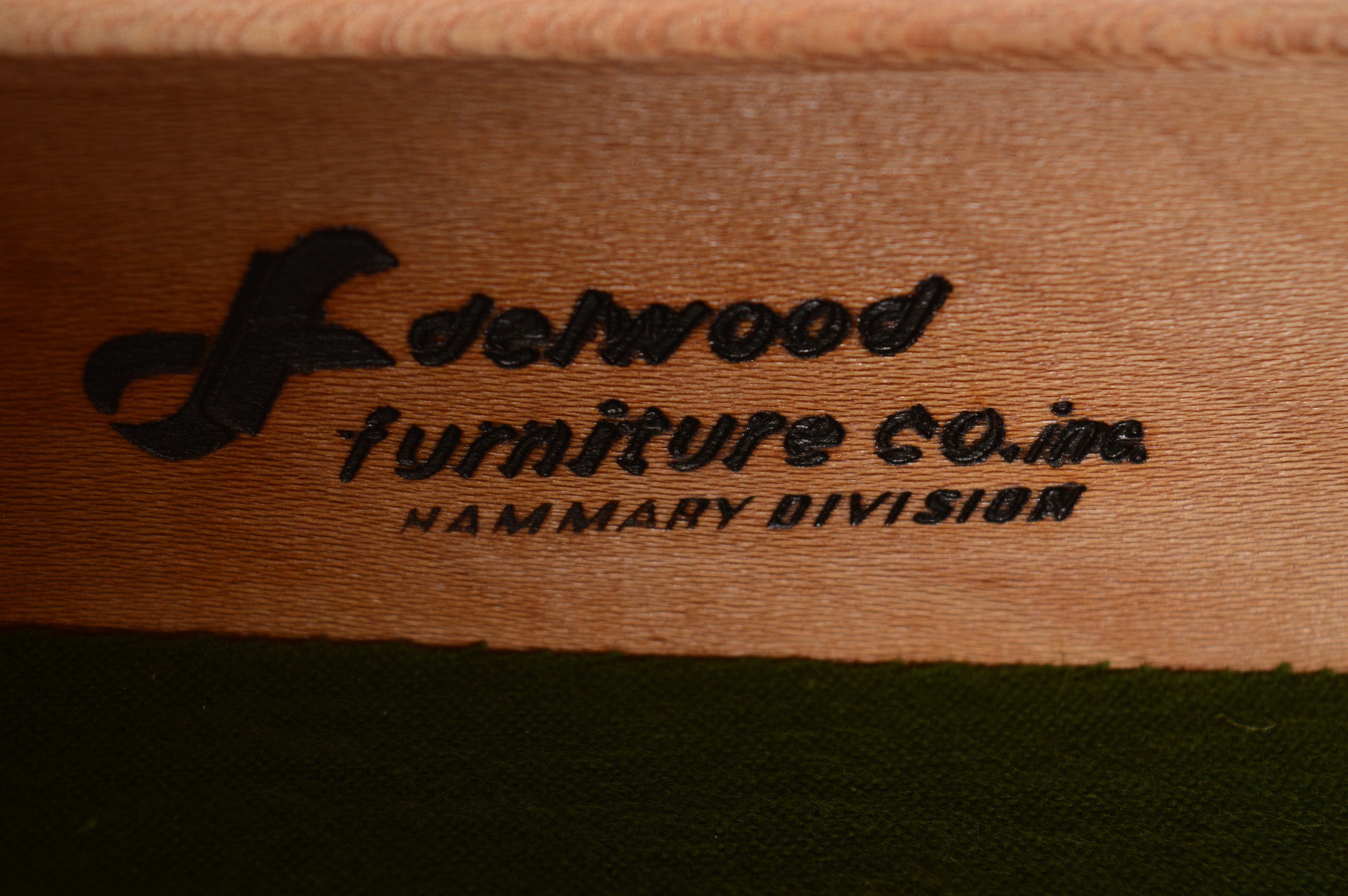 Silverware Chest from Delwood Furniture, Hammary Division