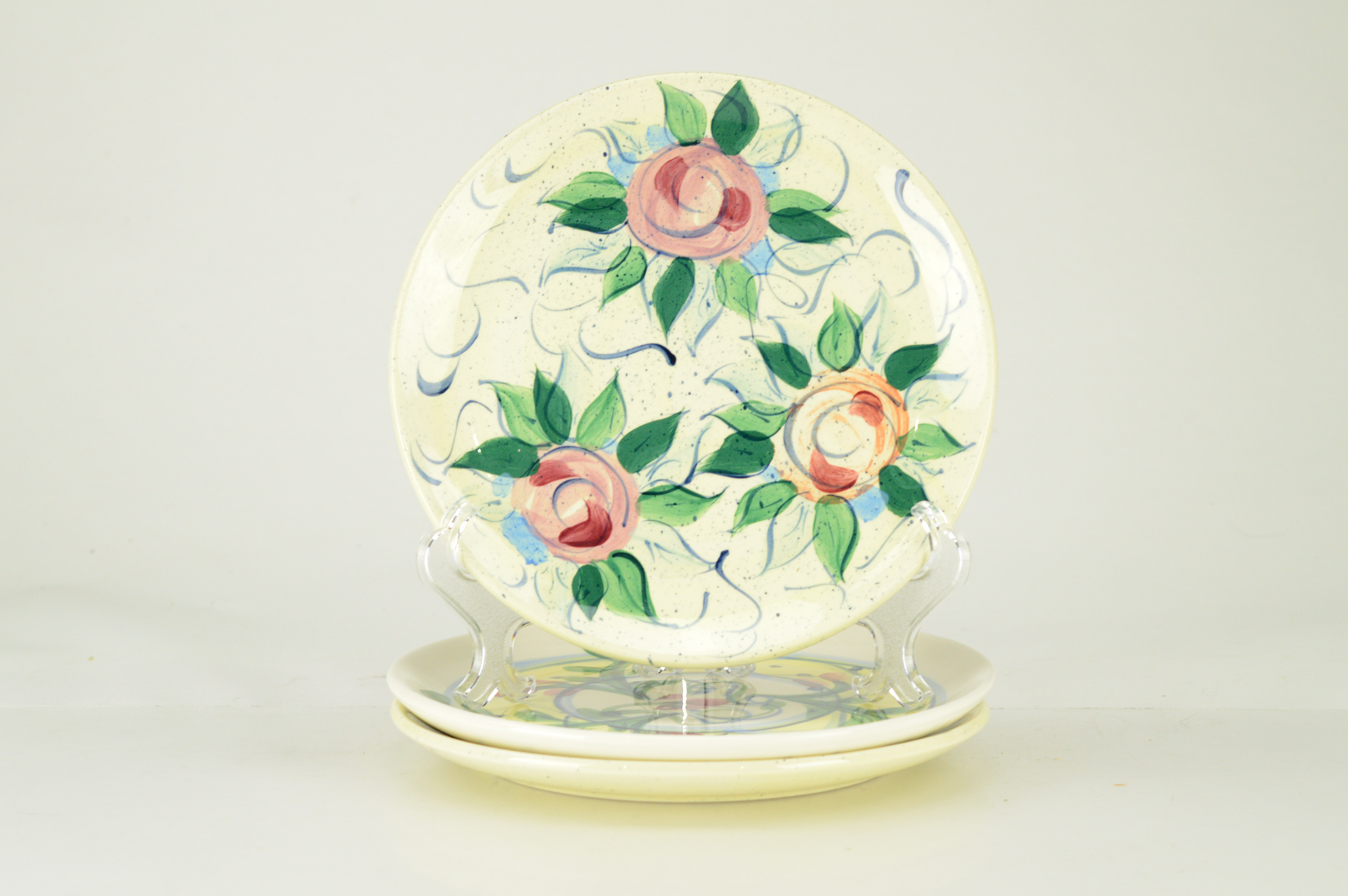 Gail Pittman Plates, Vintage Pottery Planters, and Ceramic Vases