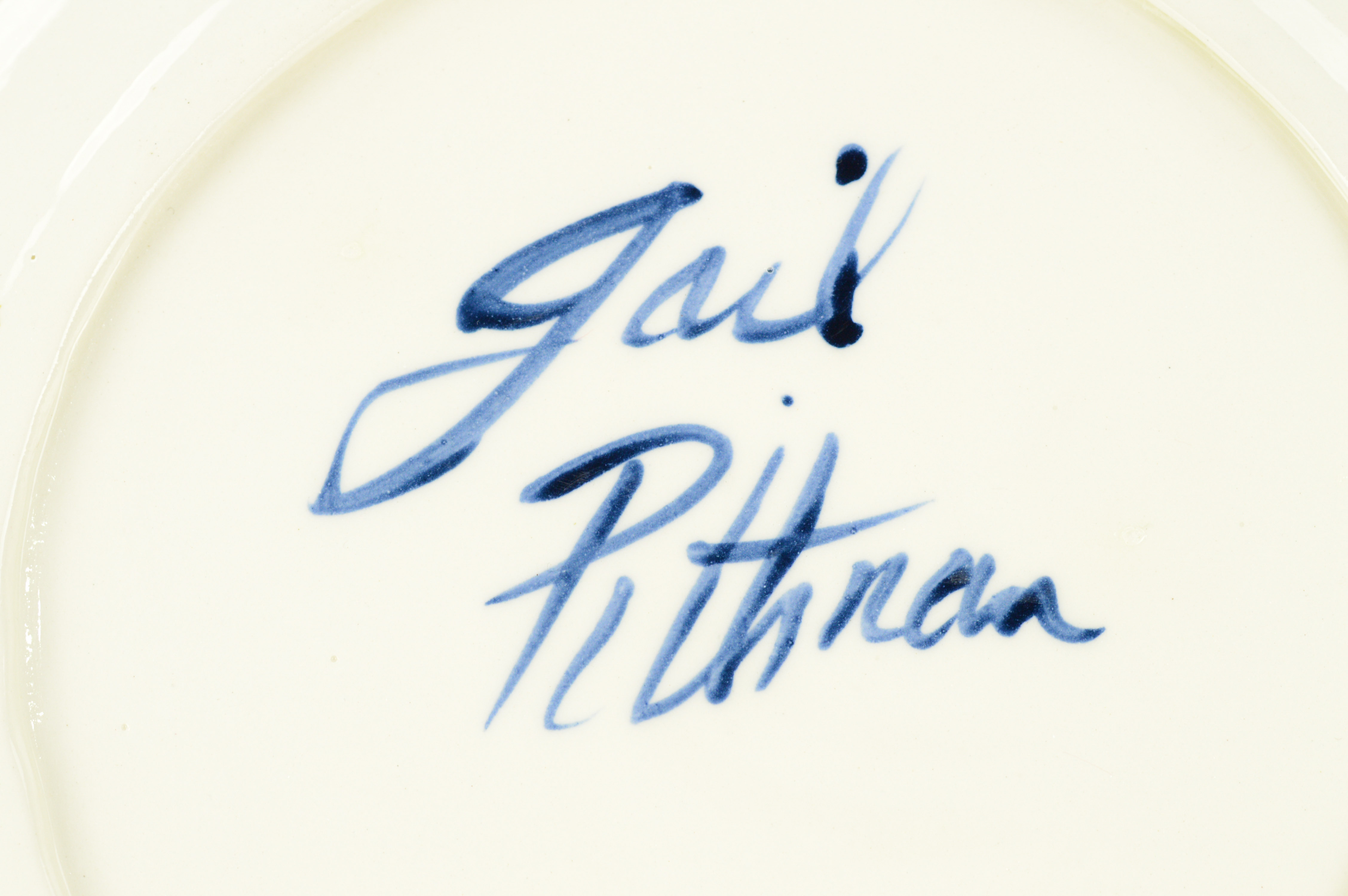 Gail Pittman Plates, Vintage Pottery Planters, and Ceramic Vases