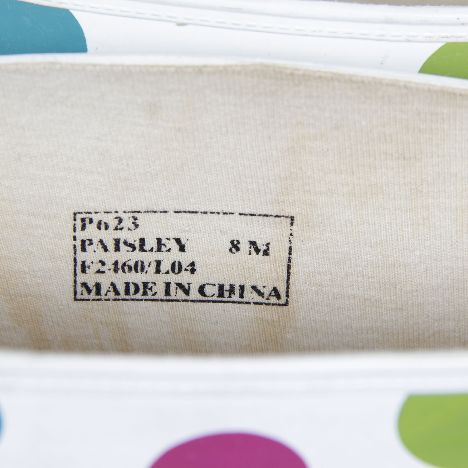 Pair of Coach Rubber Rain Boots Size 8