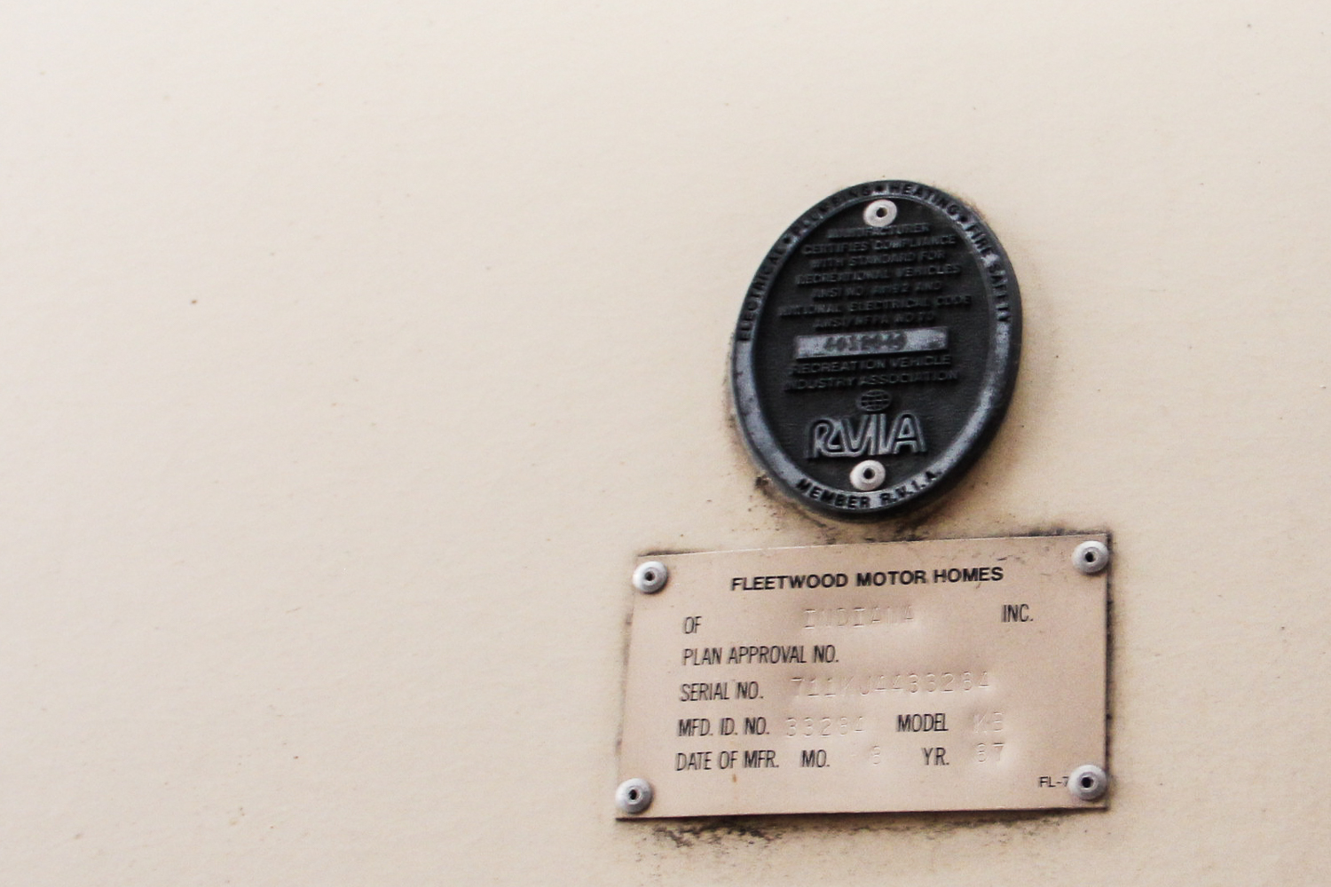 1987 Pace Arrow by Fleetwood Motorhomes