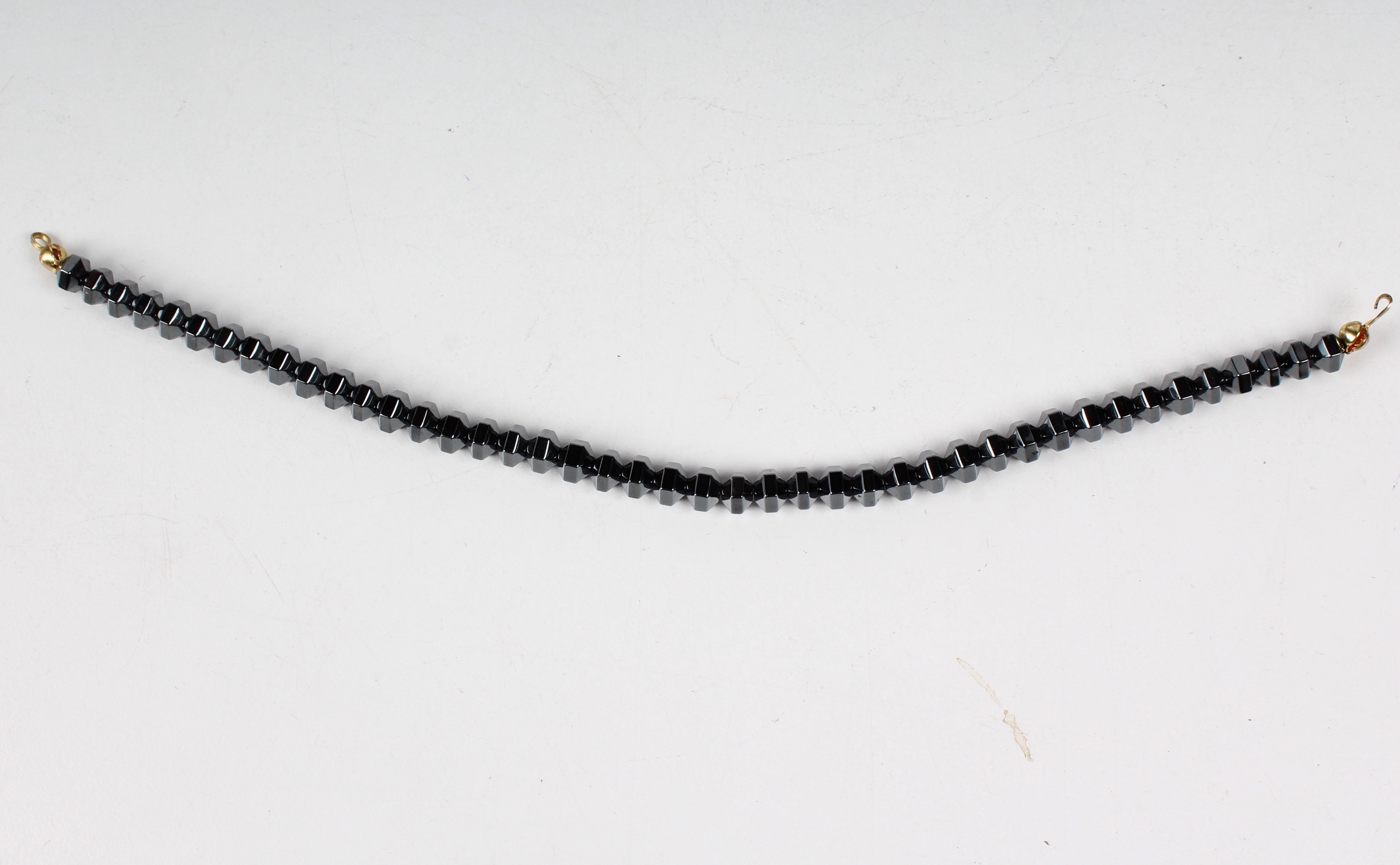 Large Collection of Hematite Beads