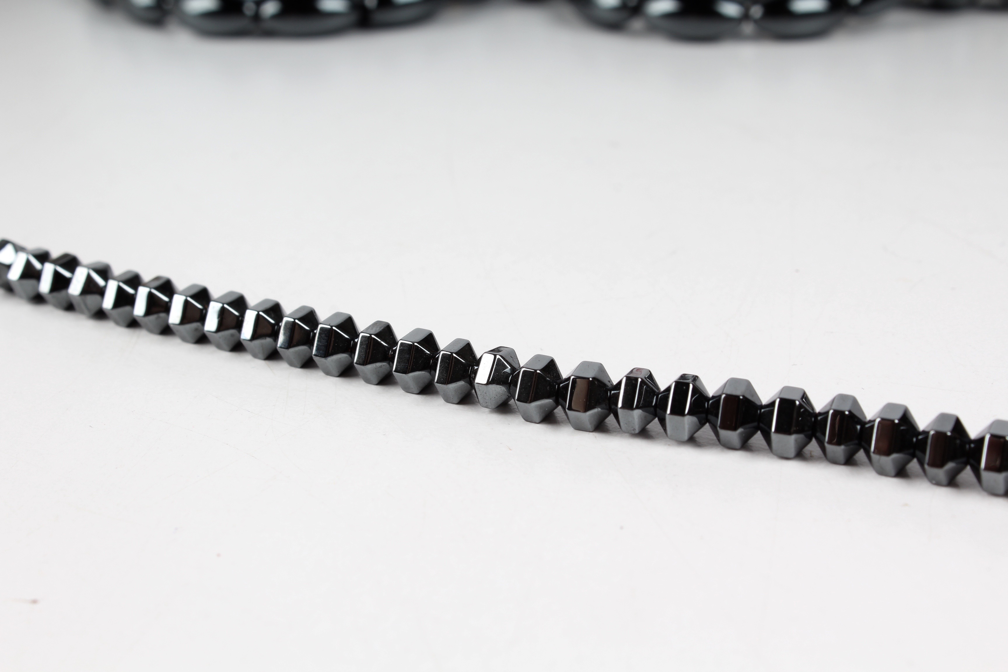 Large Collection of Hematite Beads