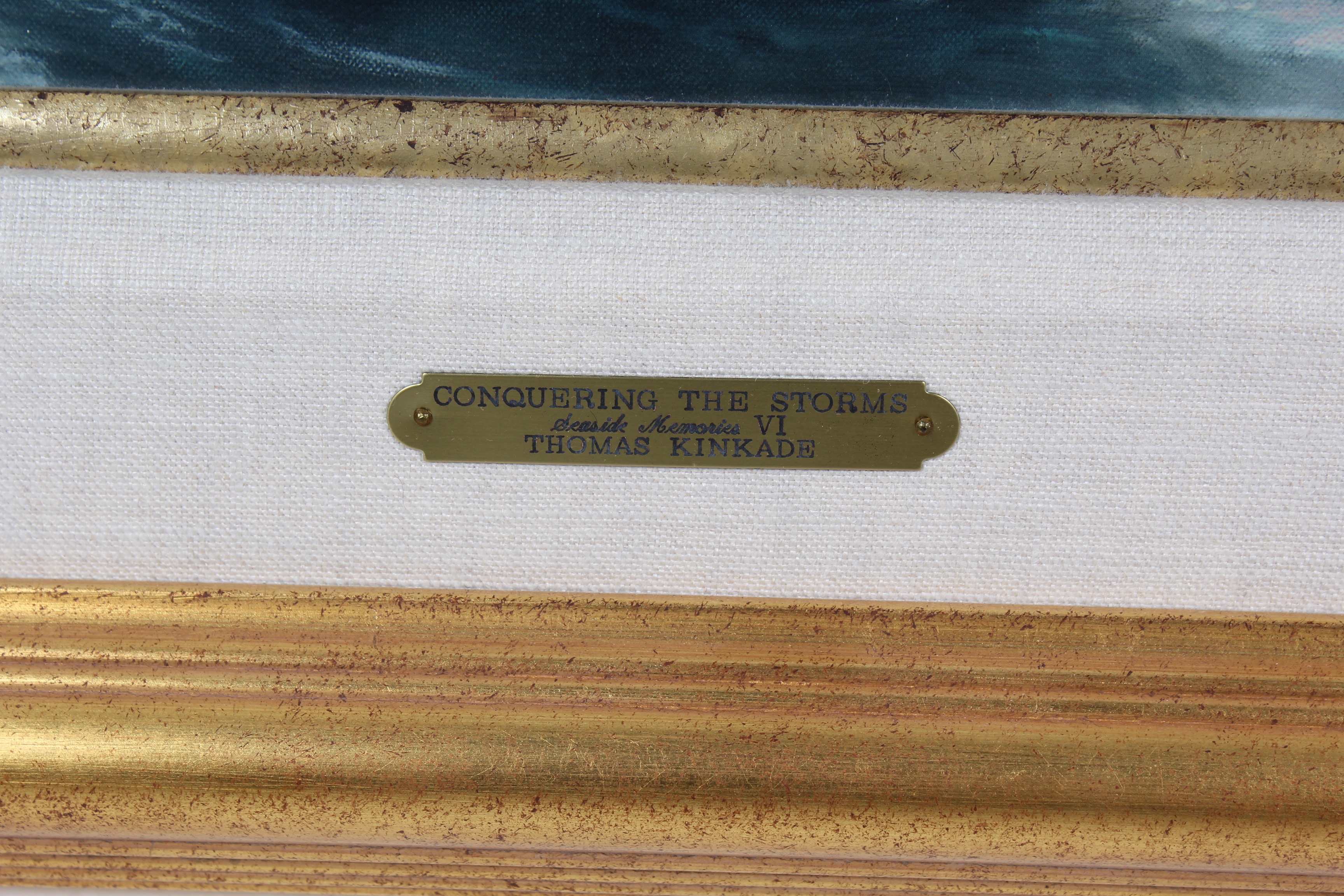 "Seaside Memories IV" Print on Canvas by Thomas Kinkade