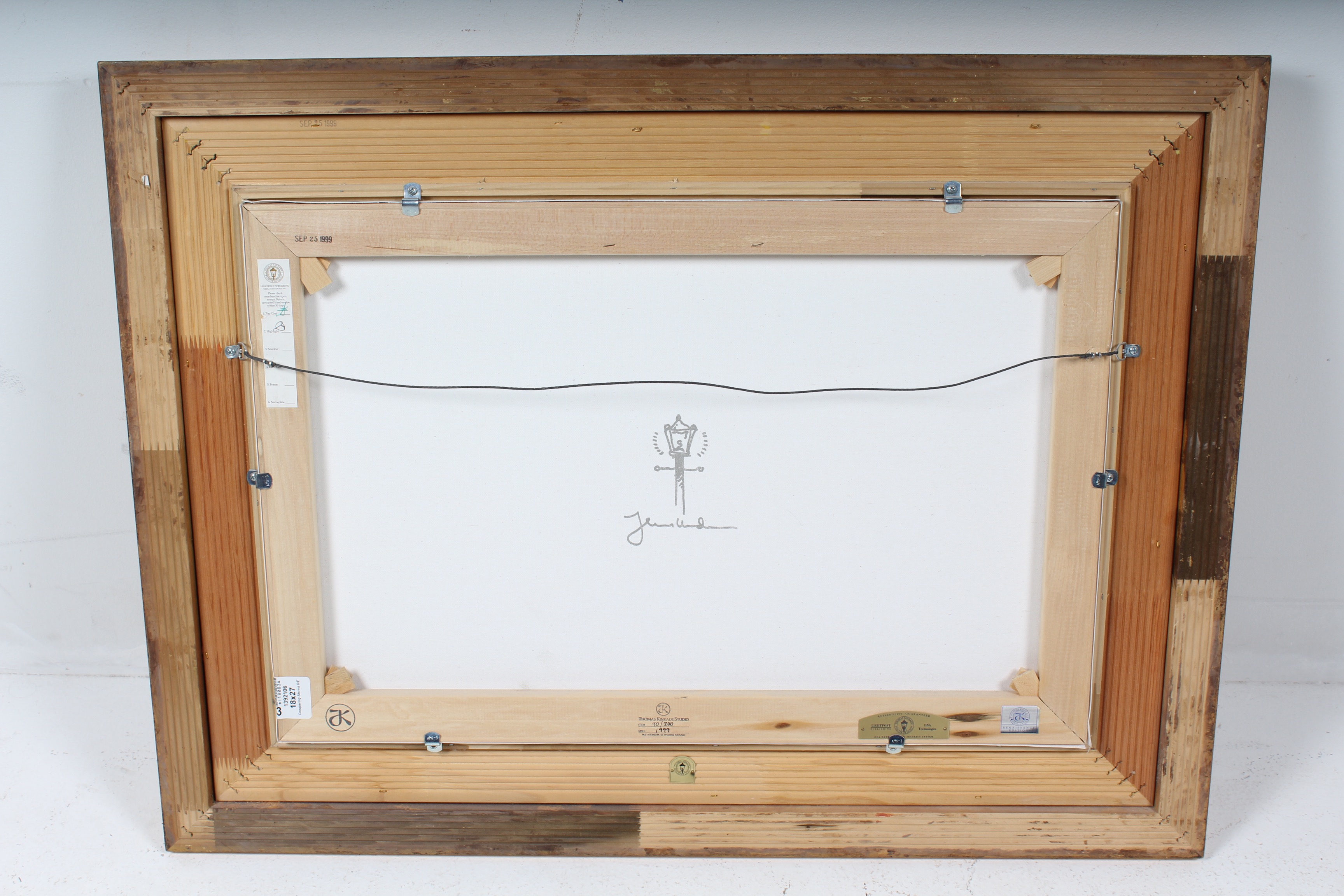 "Seaside Memories IV" Print on Canvas by Thomas Kinkade