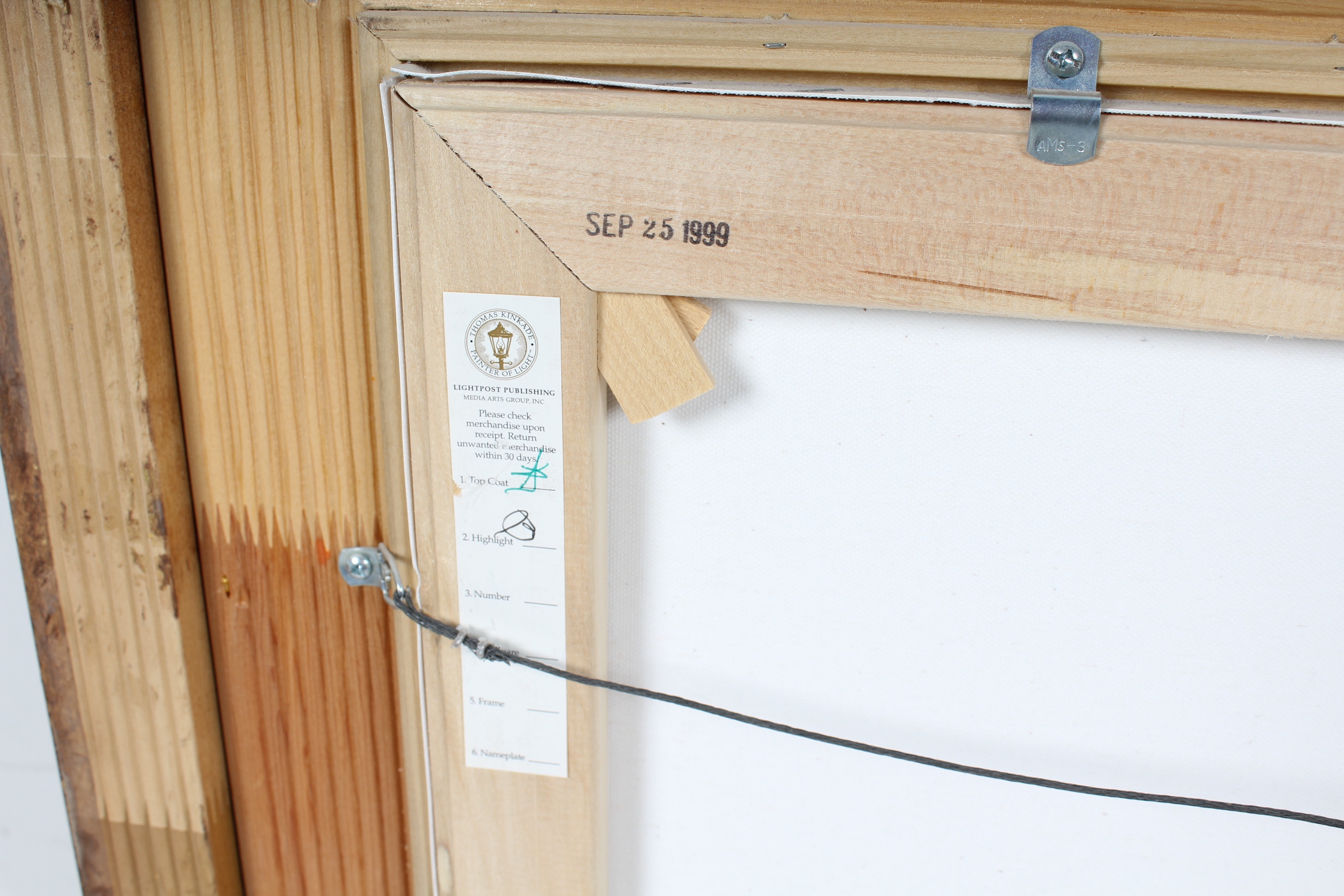 "Seaside Memories IV" Print on Canvas by Thomas Kinkade