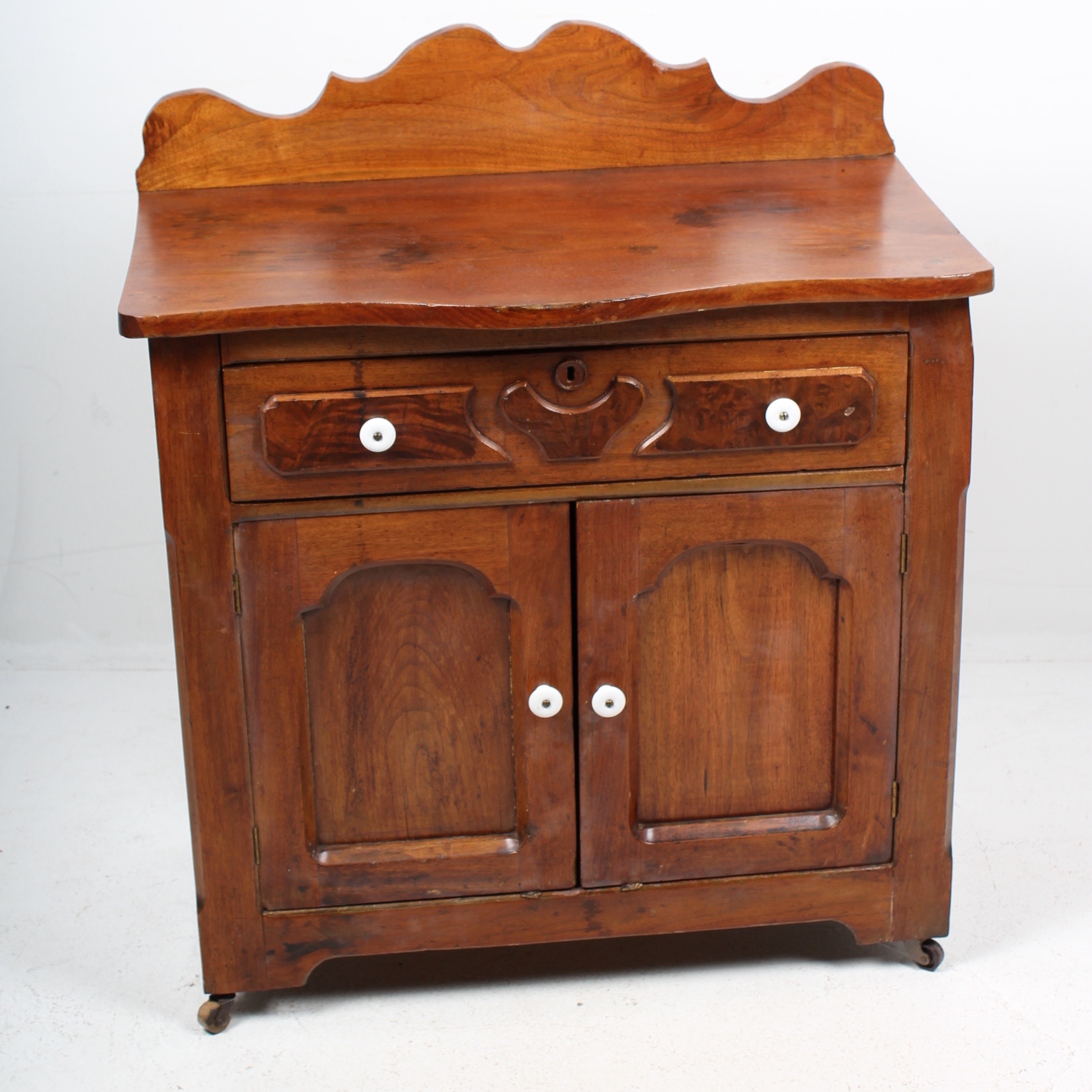 Antique Victorian Oak  Wash Stand