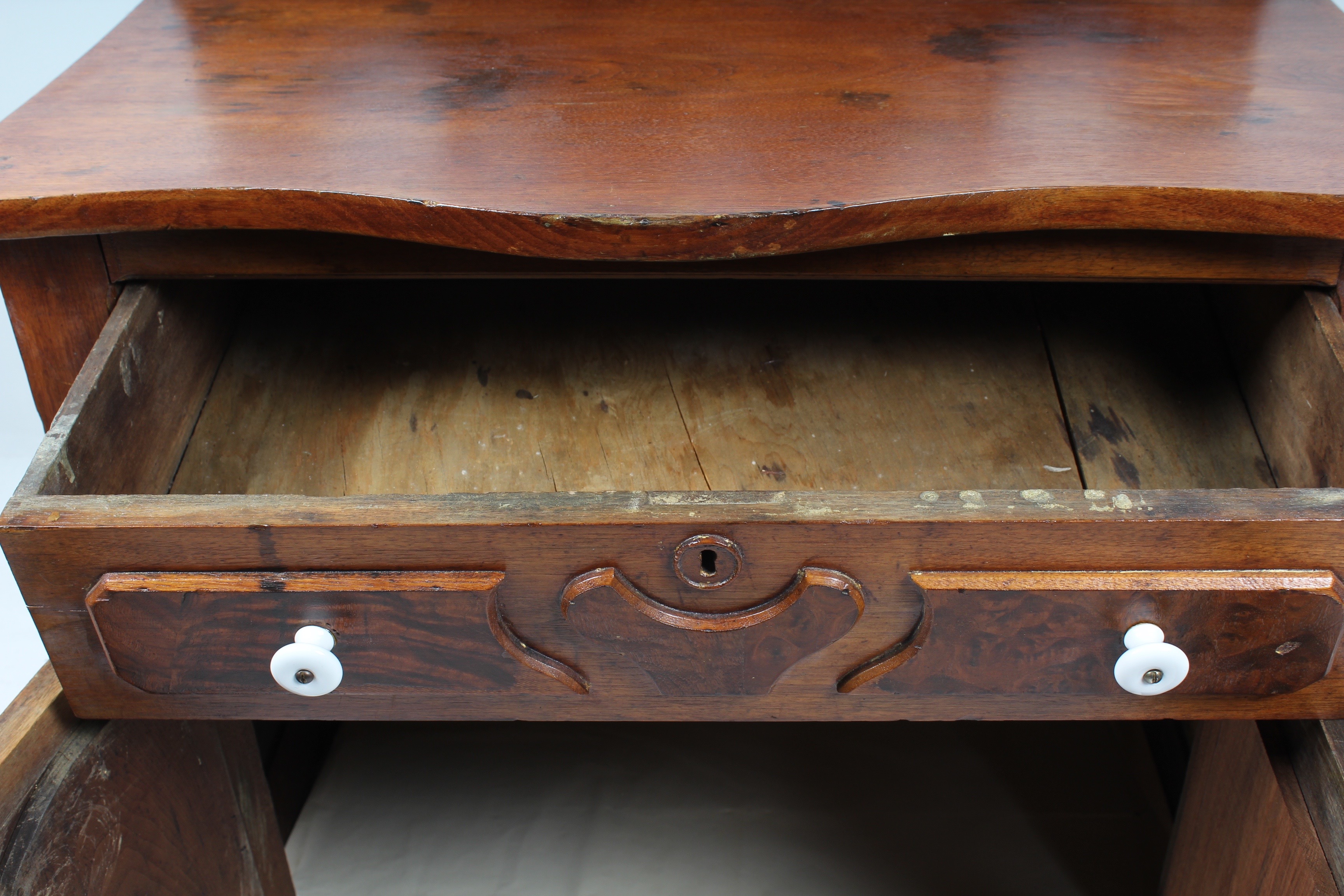 Antique Victorian Oak  Wash Stand