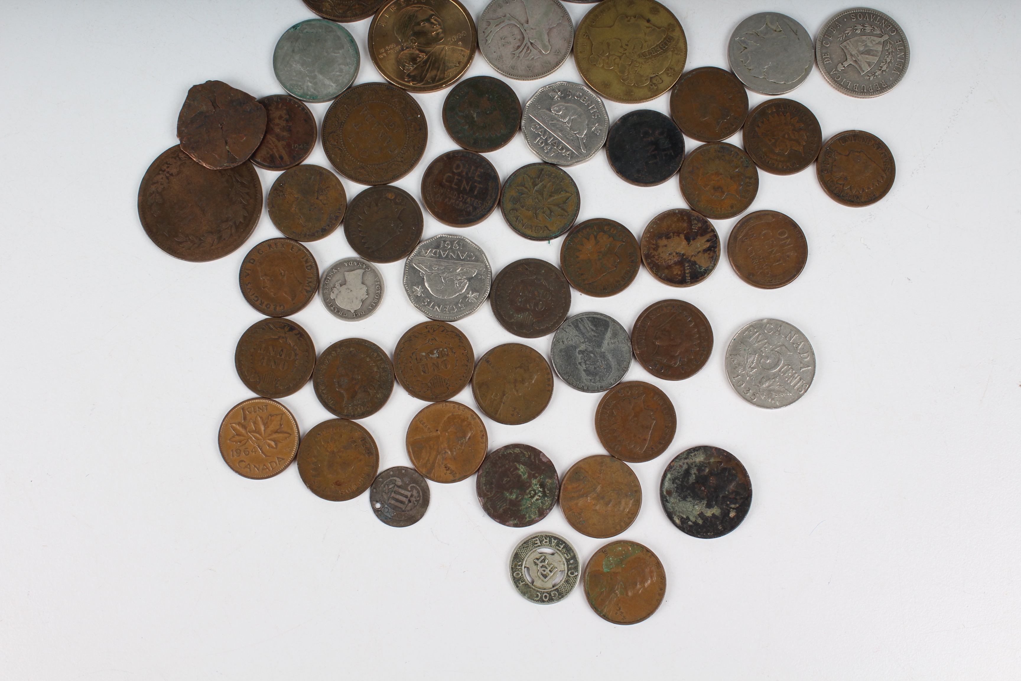 Collection of Indian Head and Lincoln Head Cents