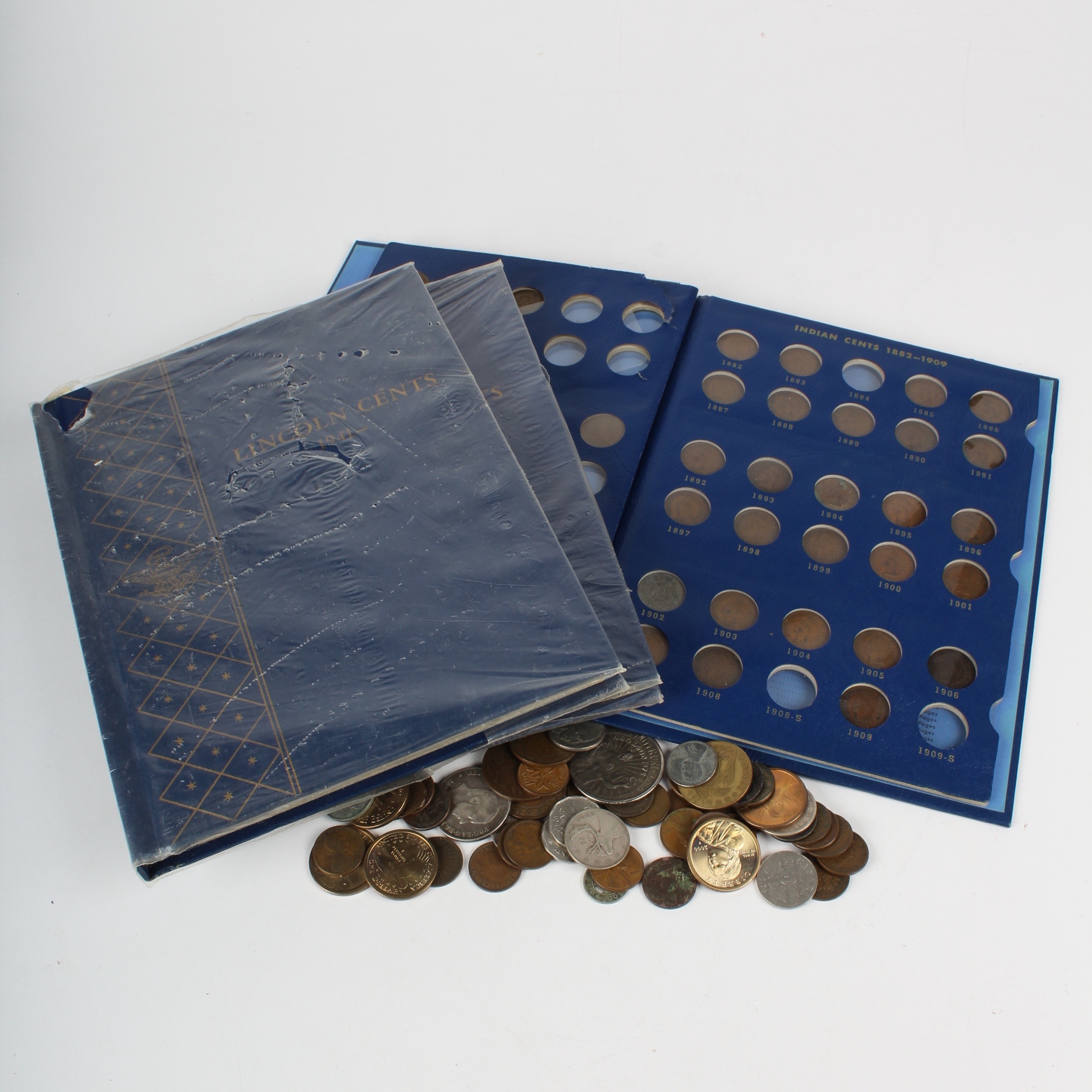 Collection of Indian Head and Lincoln Head Cents