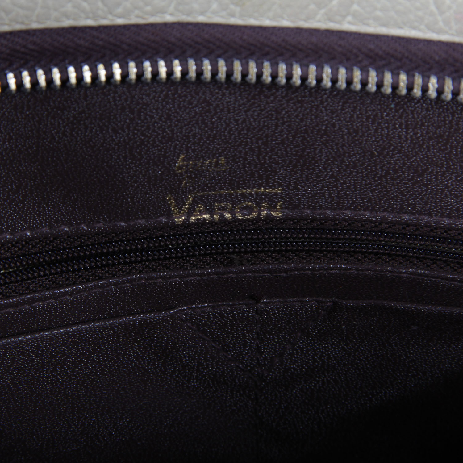 Pair of Vintage Varon Snakeskin Handbags with Brass Handles