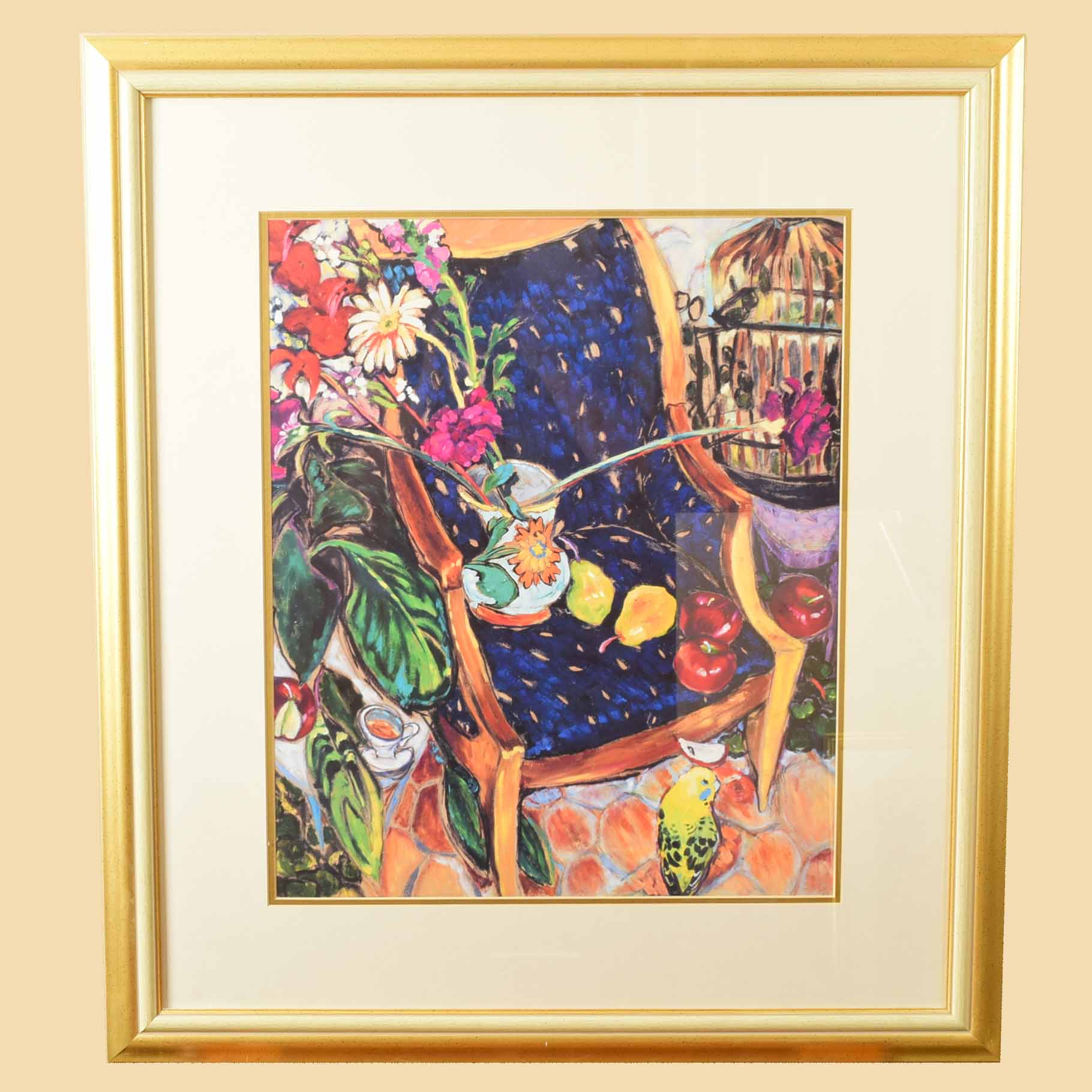 Lynn Hays Offset Lithograph "Slice of Life"