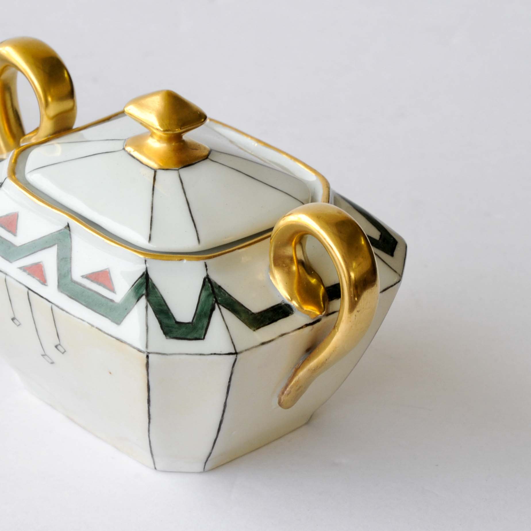 Vintage Viennese Porcelain Tea Set