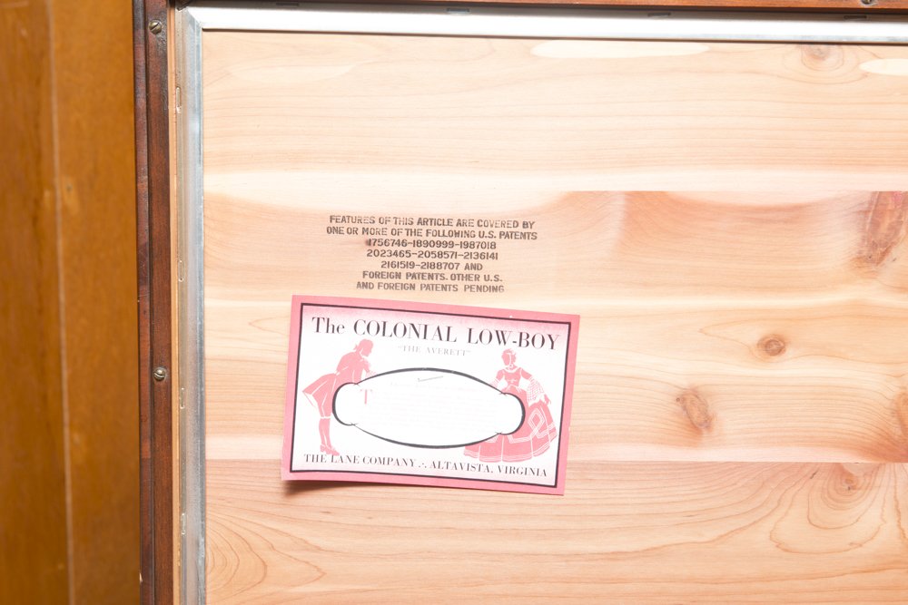 Lane "Colonial Low-Boy" Cedar Chest