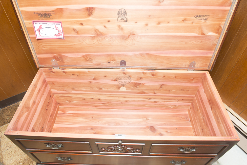 Lane "Colonial Low-Boy" Cedar Chest