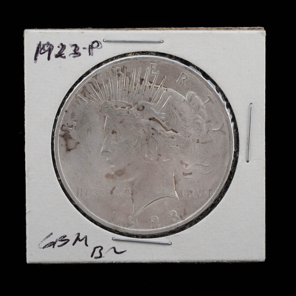 1923 Silver Peace Dollar