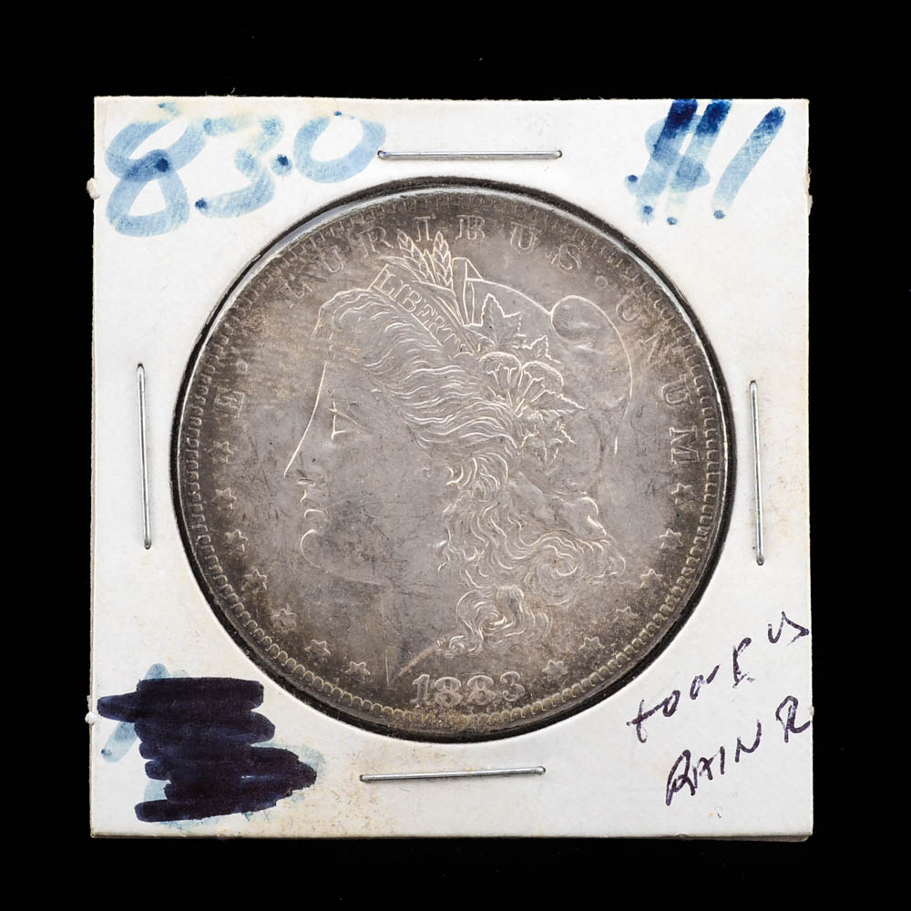 1883 O Silver Morgan Dollar