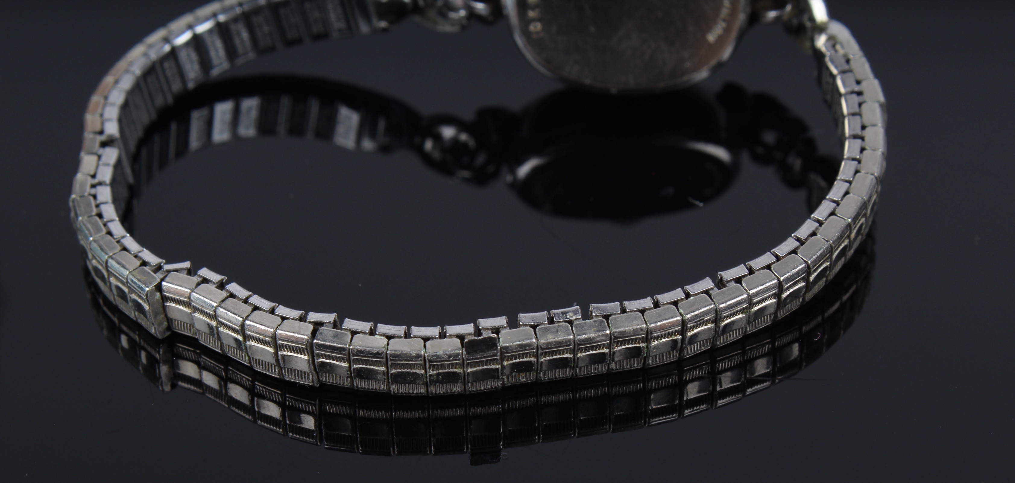 Hamilton 10K White Gold Ladies' Watch