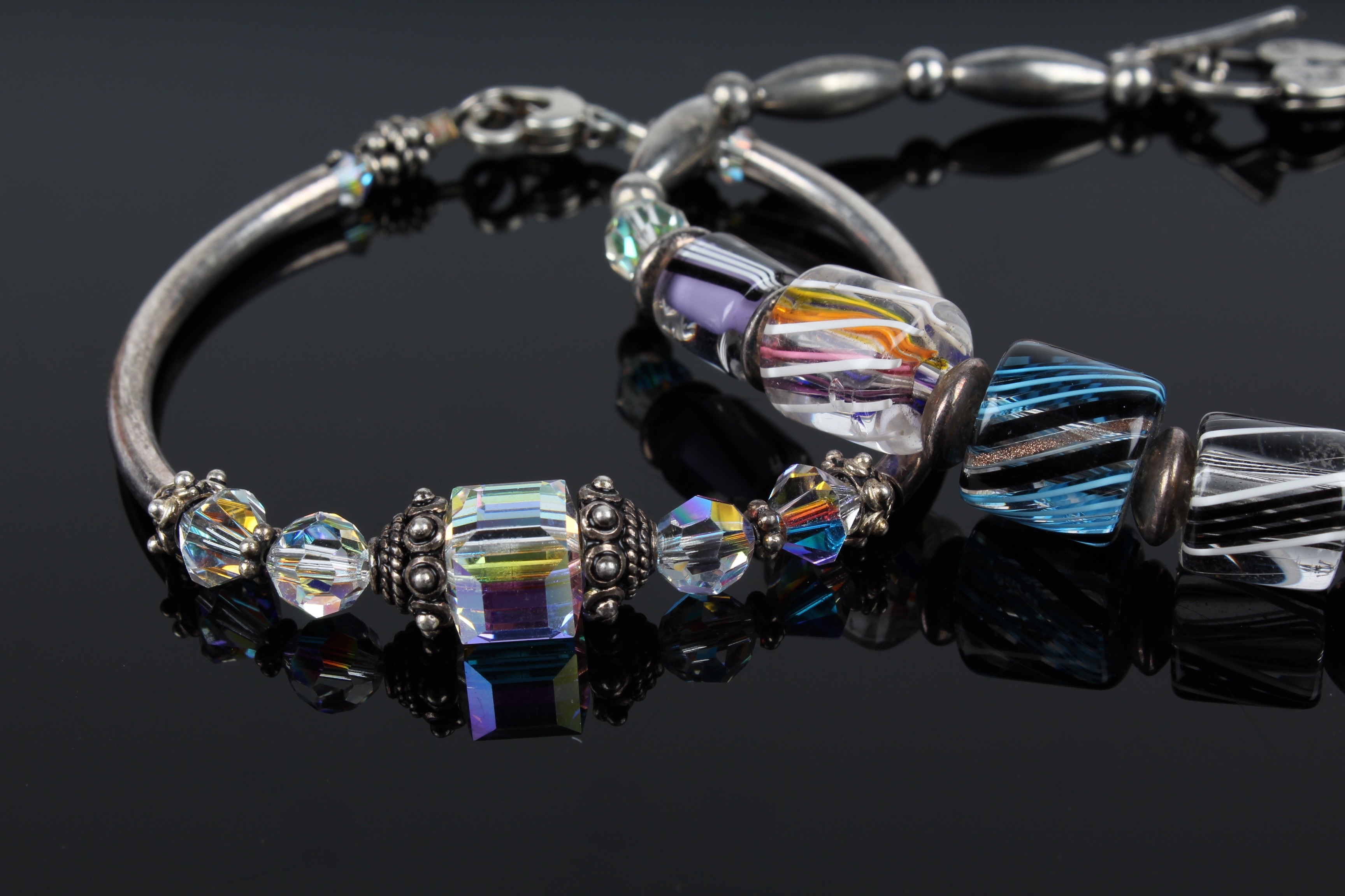 Pair of Sterling Silver Bracelets