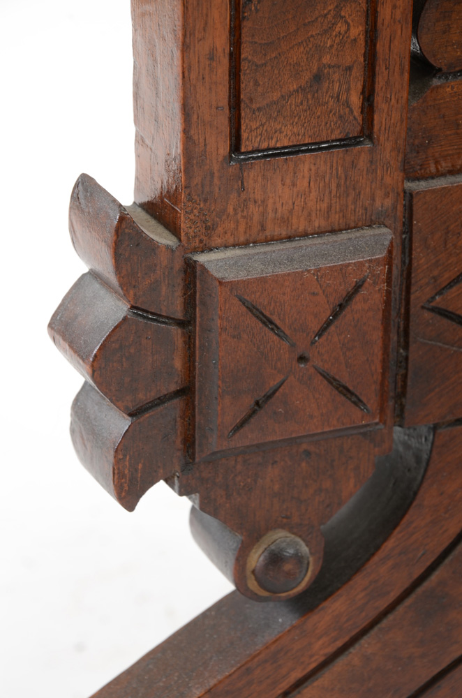 Eastlake Style Marble Top Parlor Table