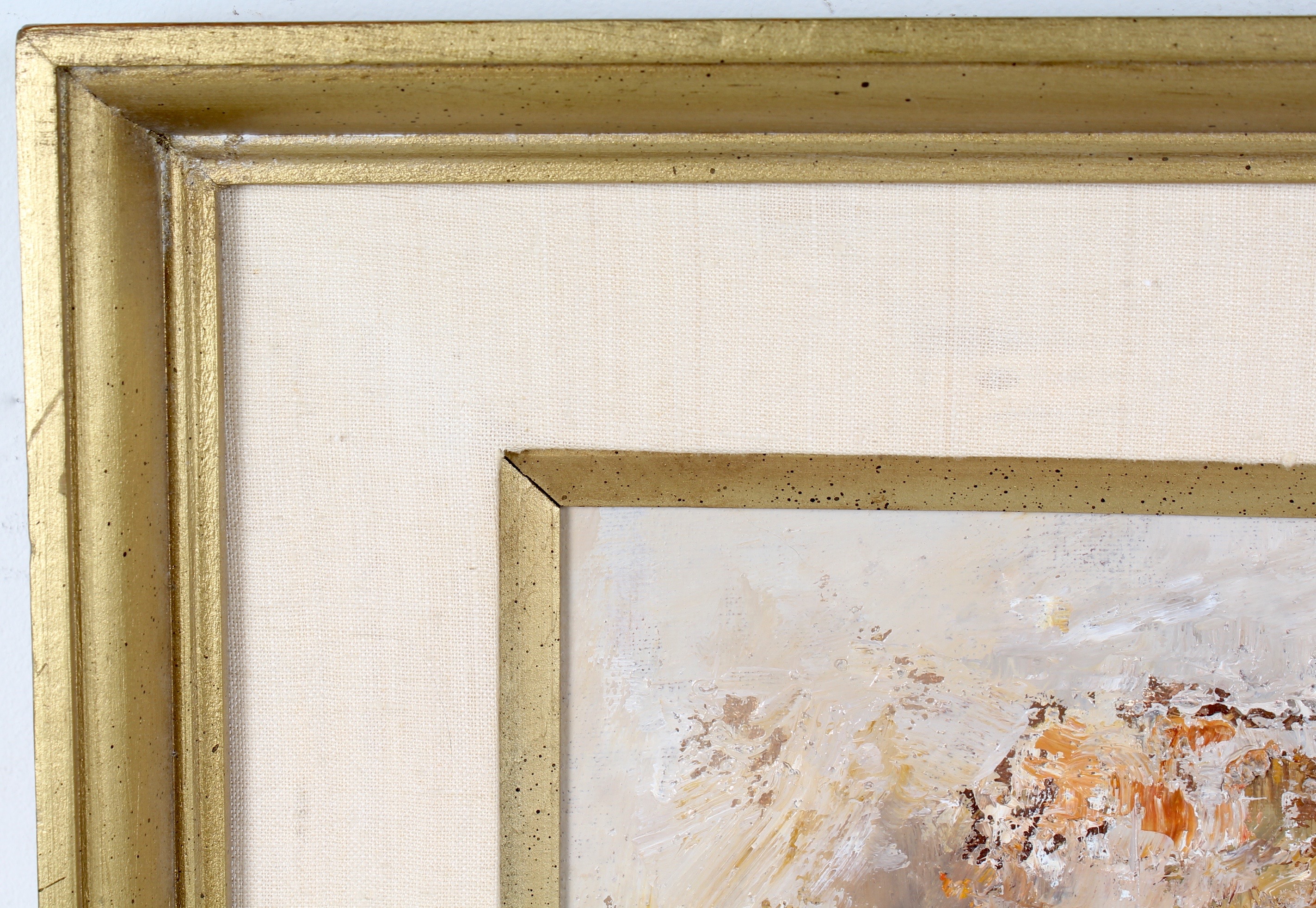 Original Edward Barton Oil on Canvas Painting