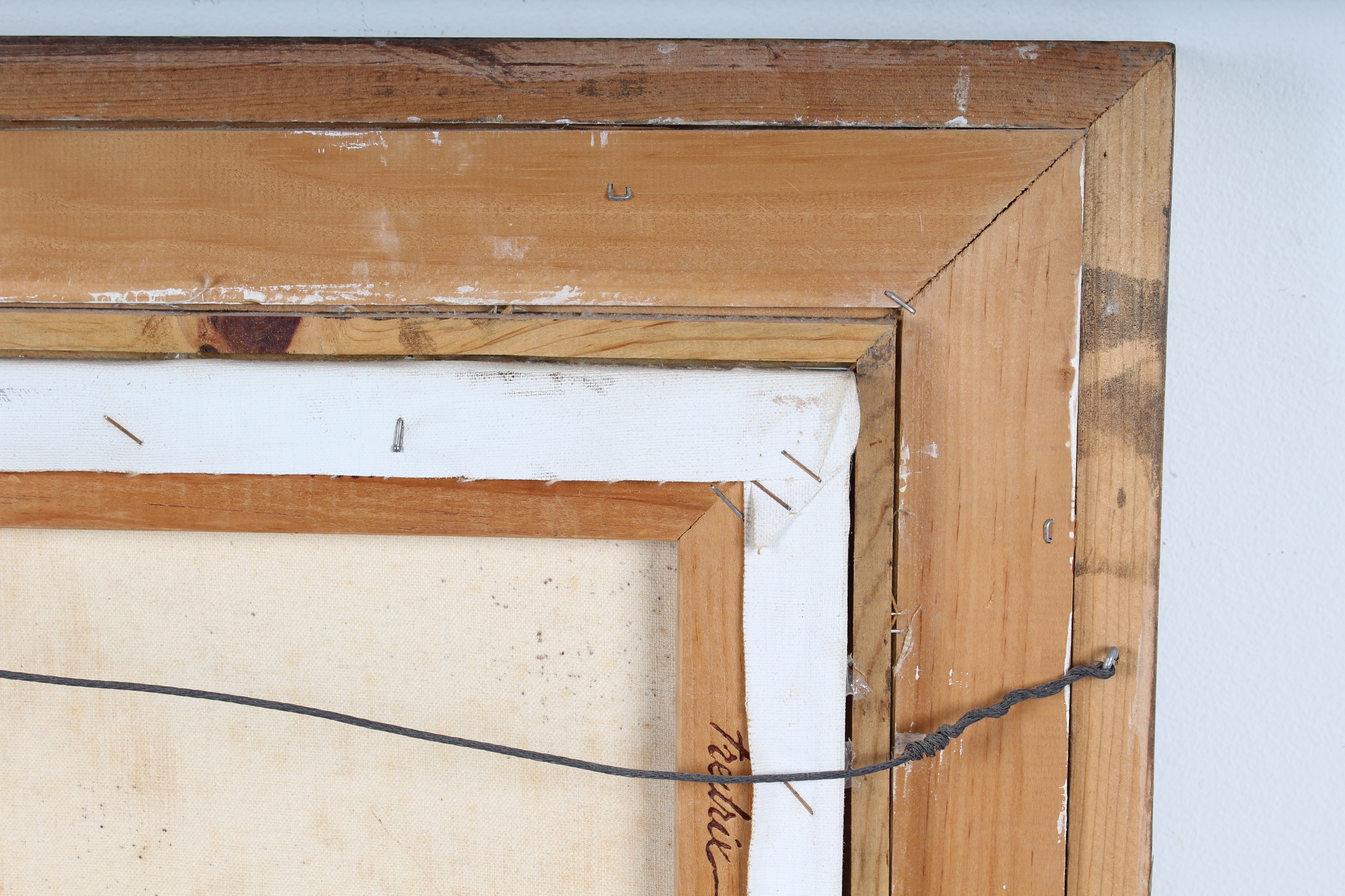 Original Edward Barton Oil on Canvas Painting