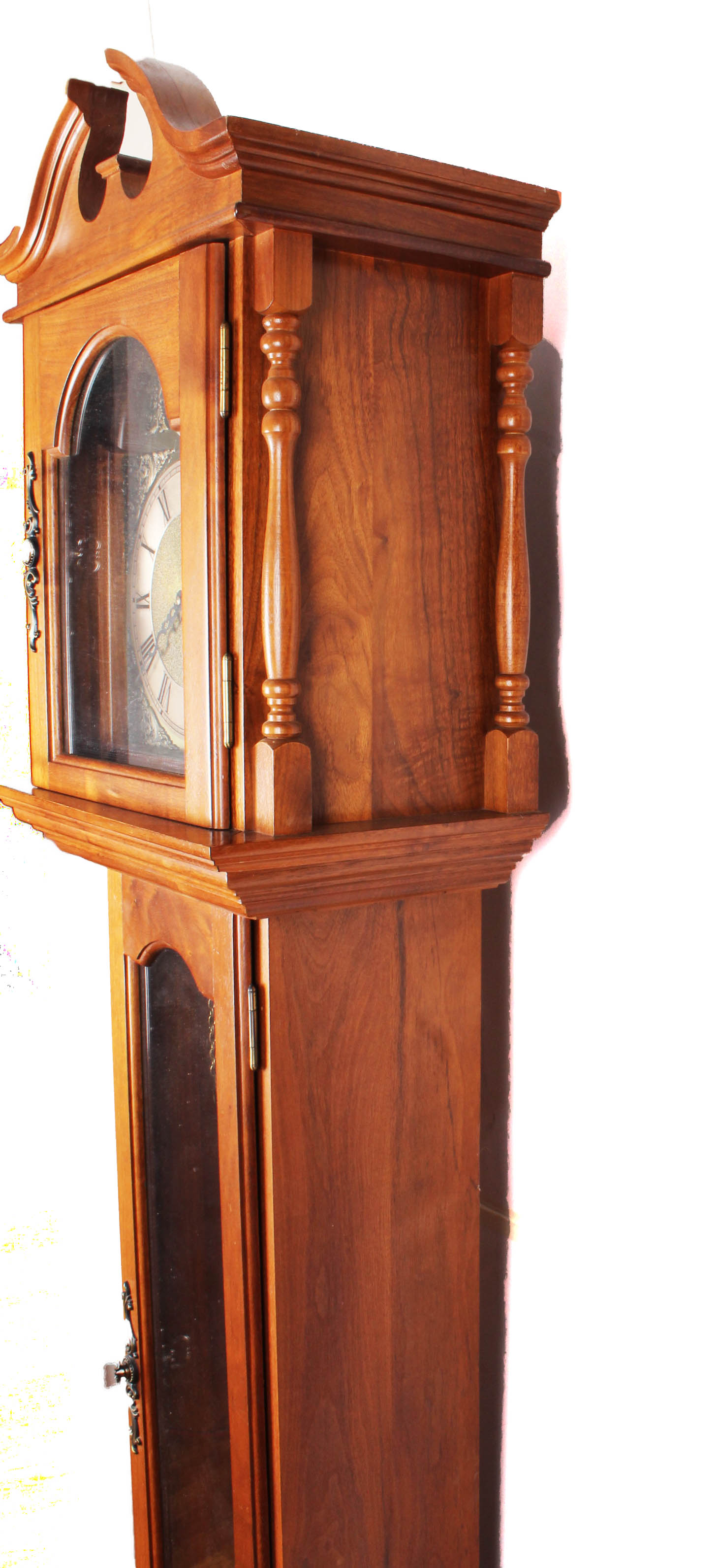 Vintage Emperor Clock Co. West German Project Grandfather Clock