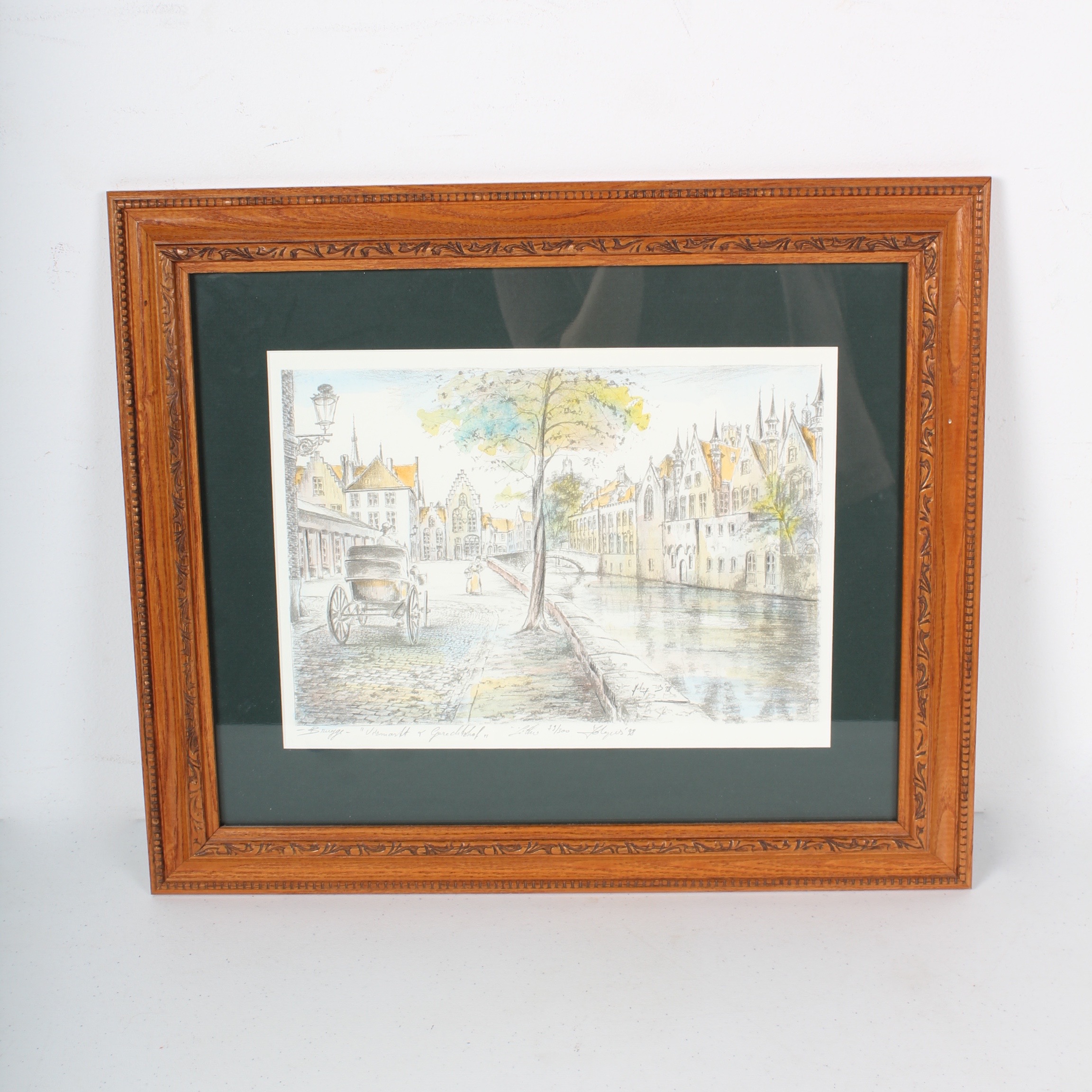 "Brugge: Vismarkt & Gerechtshof" by Johny de Witte