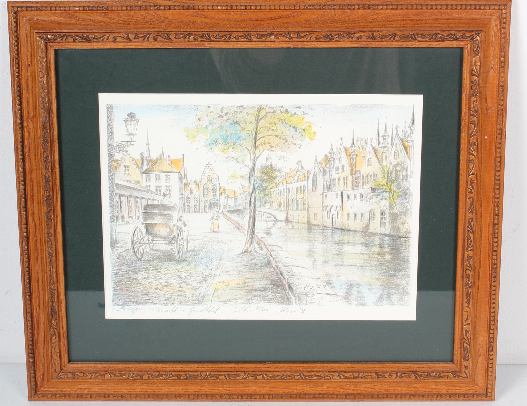 "Brugge: Vismarkt & Gerechtshof" by Johny de Witte