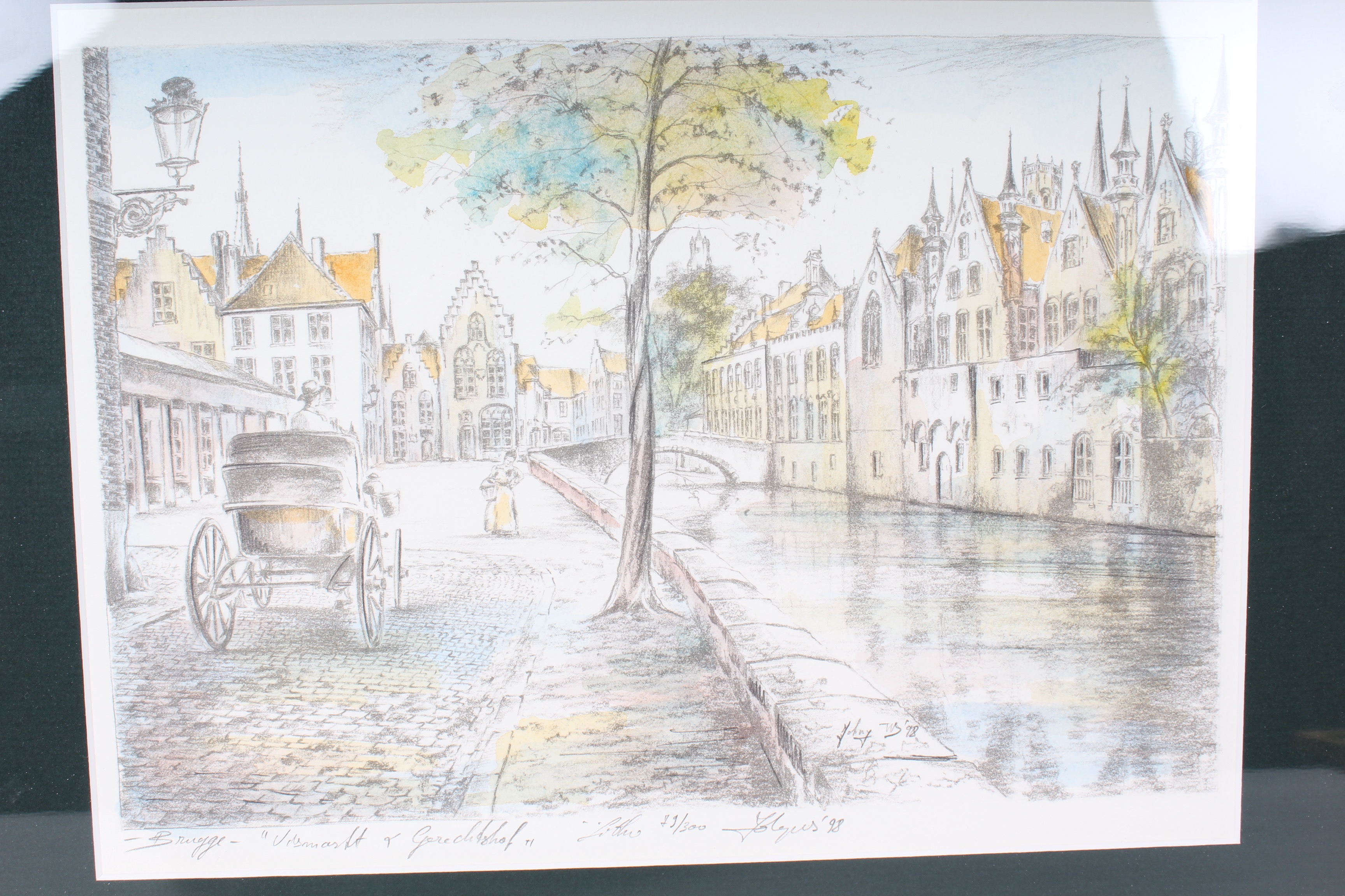 "Brugge: Vismarkt & Gerechtshof" by Johny de Witte
