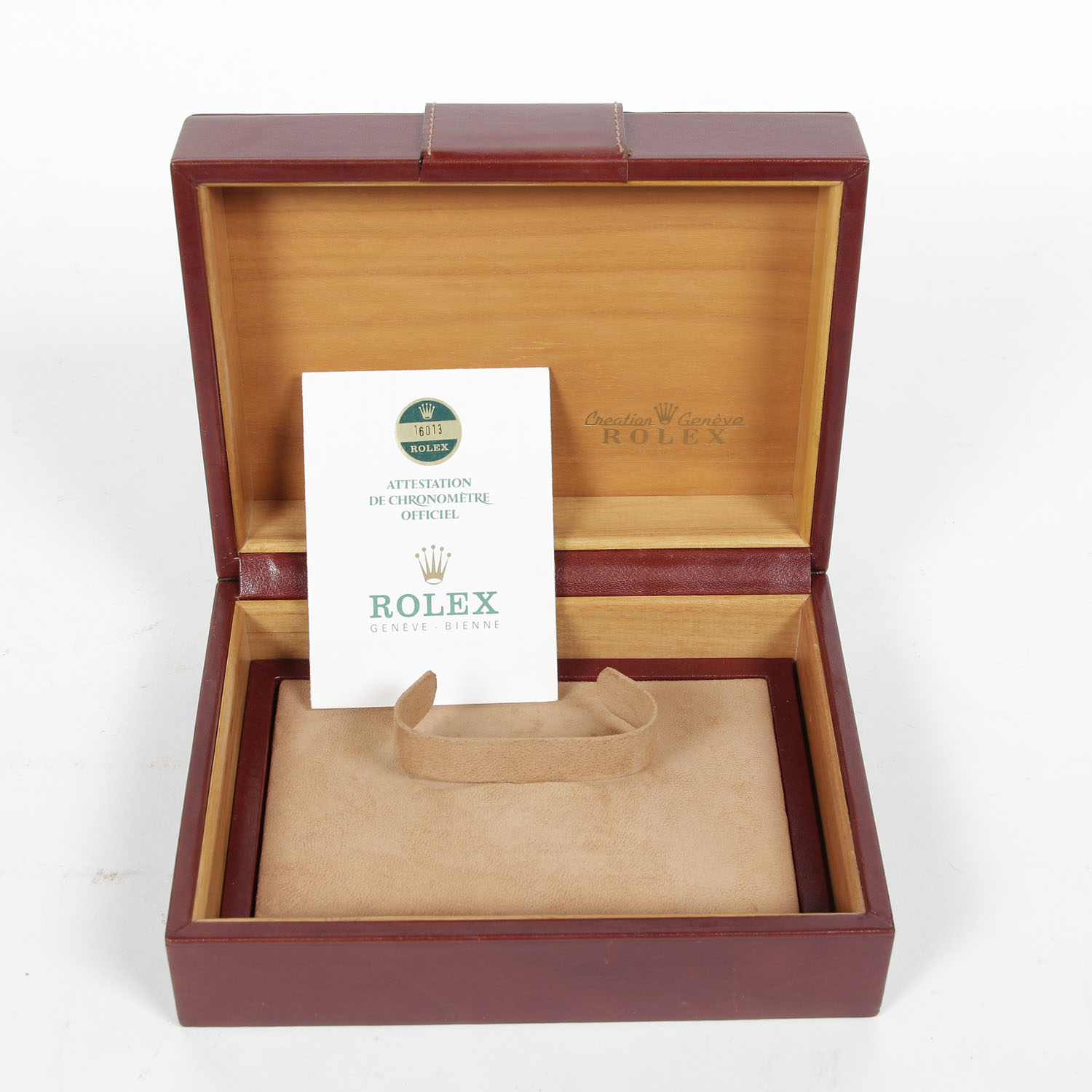 Vintage Rolex Box and Certificate of Authenticity