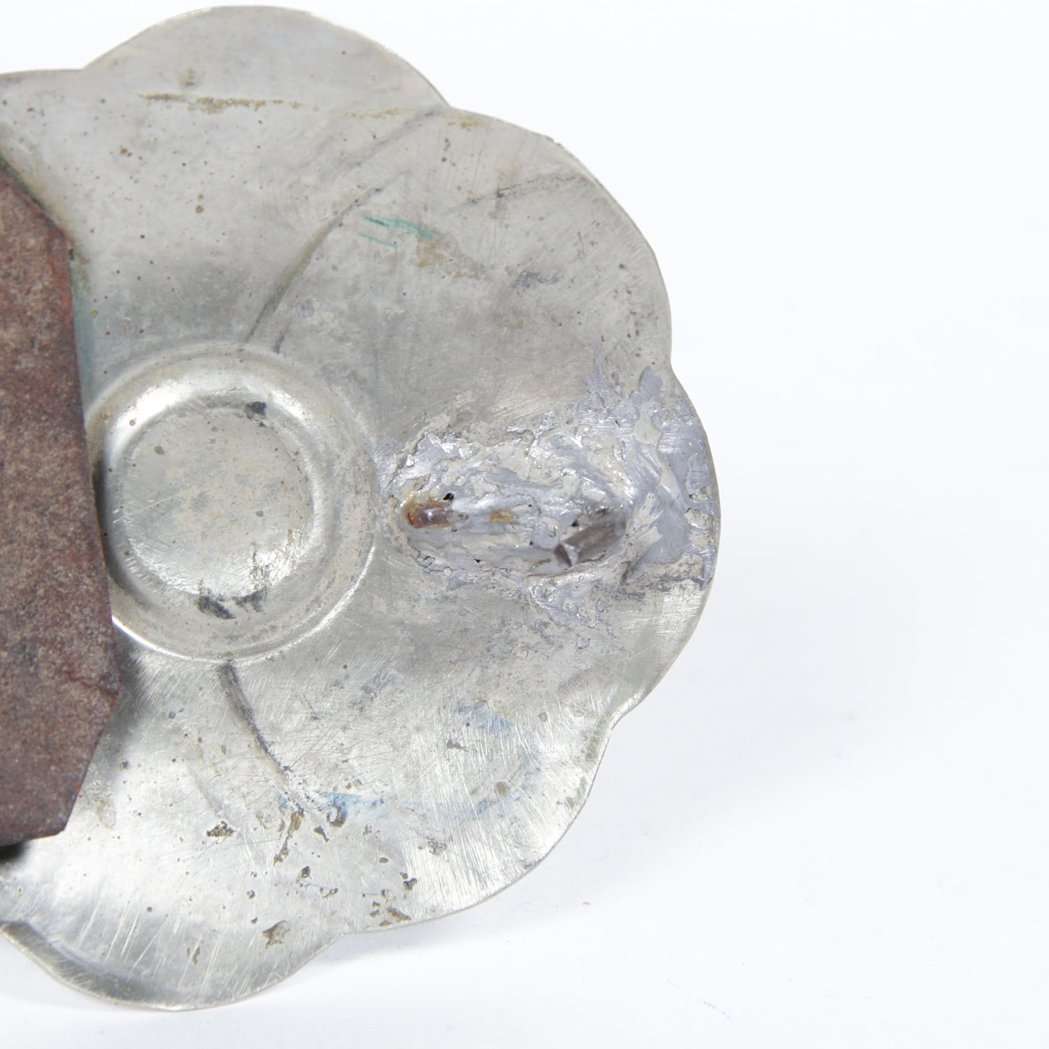 Vintage Handcrafted Leather Belt with Large Buckle