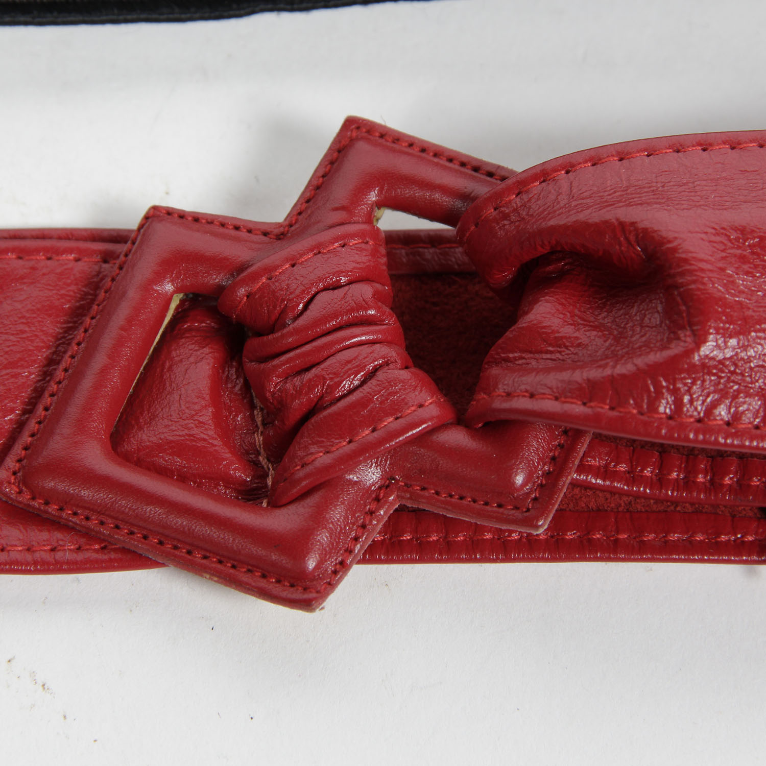 Collection of Vintage 80s Suede and Leather Belts